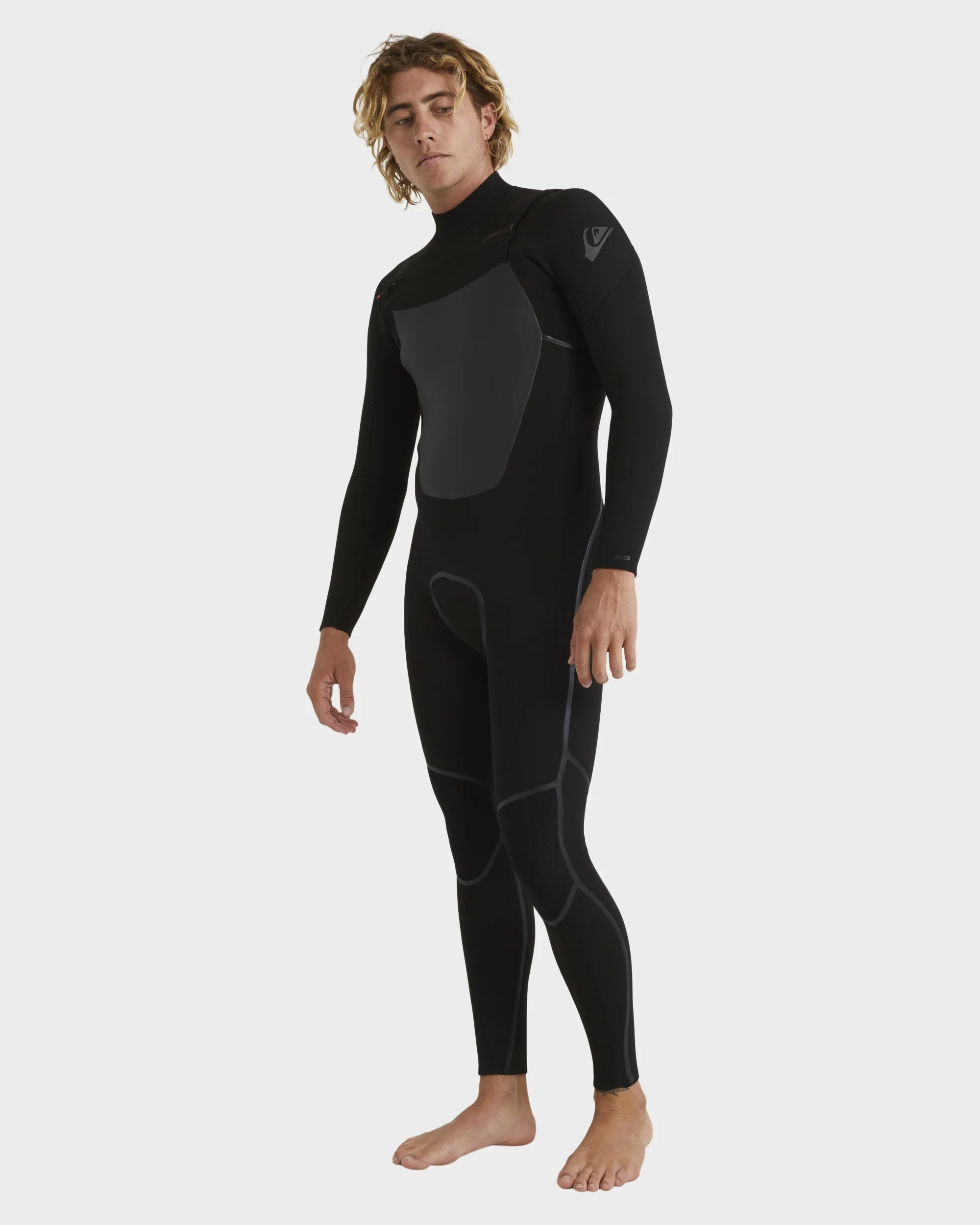 Mens 4/3mm Marathon Sessions Chest Zip Wetsuit - Image 2