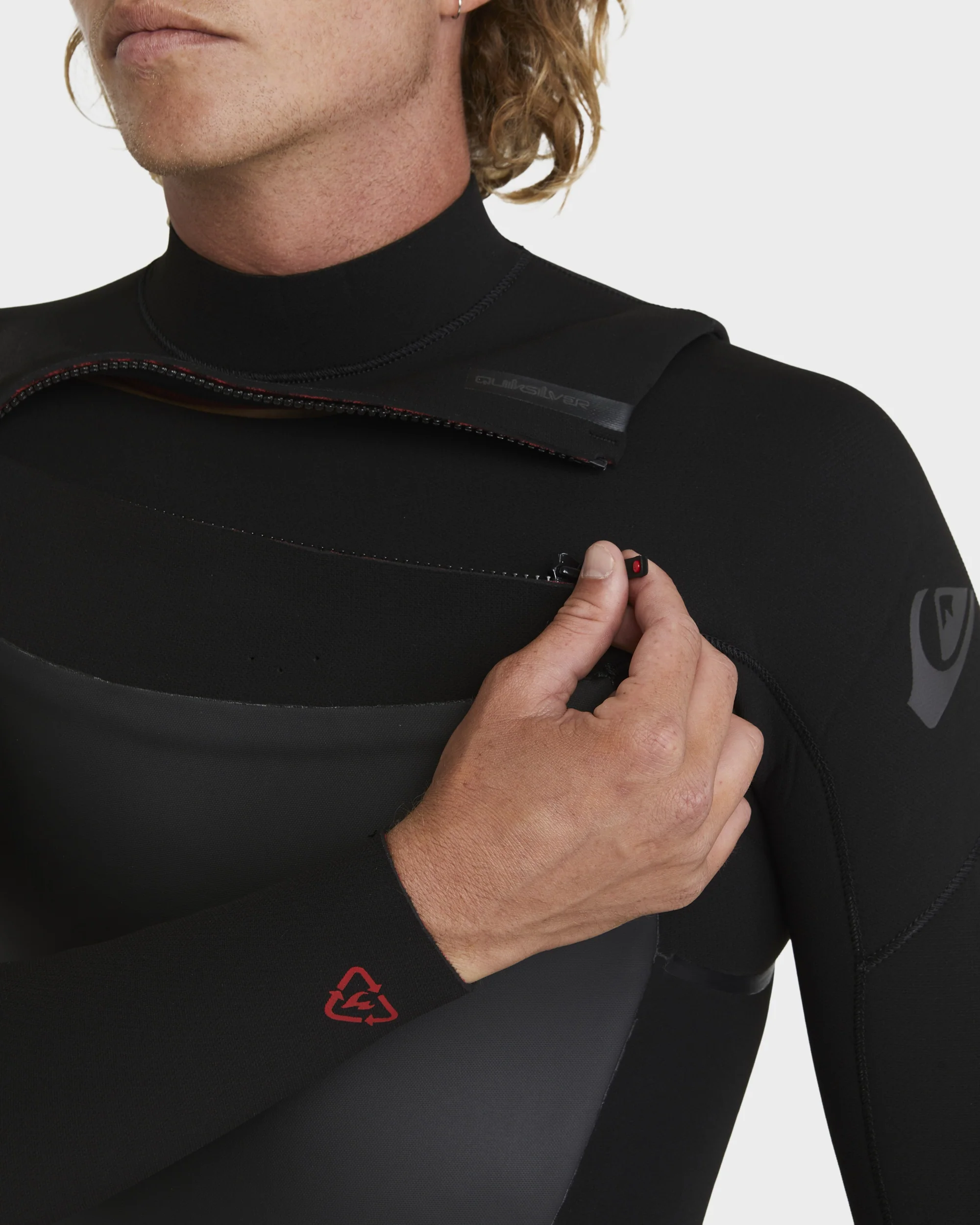 Mens 4/3mm Marathon Sessions Chest Zip Wetsuit - Image 7