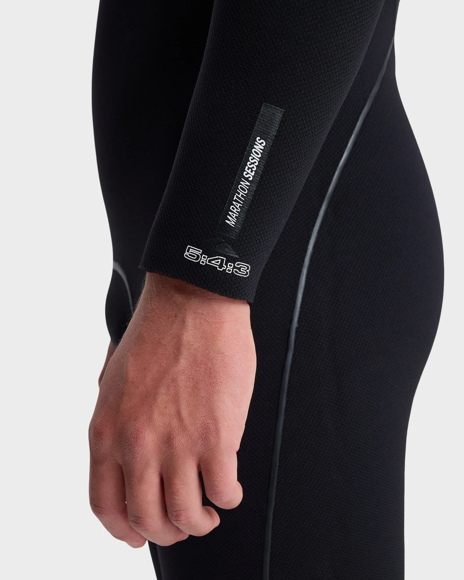 Mens 5/4/3 Marathon Sessions Hooded Chest Zip Wetsuit - Image 12