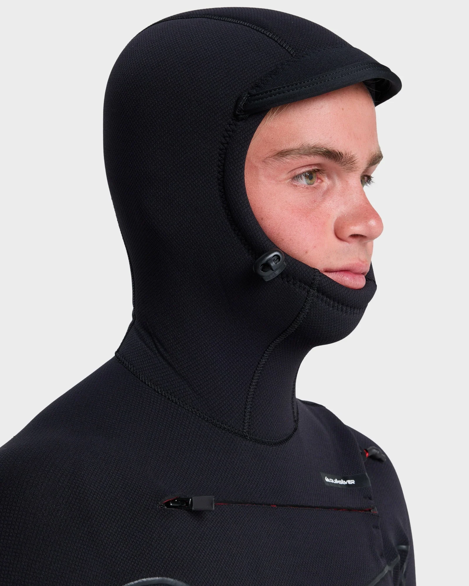 Mens 5/4/3 Marathon Sessions Hooded Chest Zip Wetsuit - Image 9