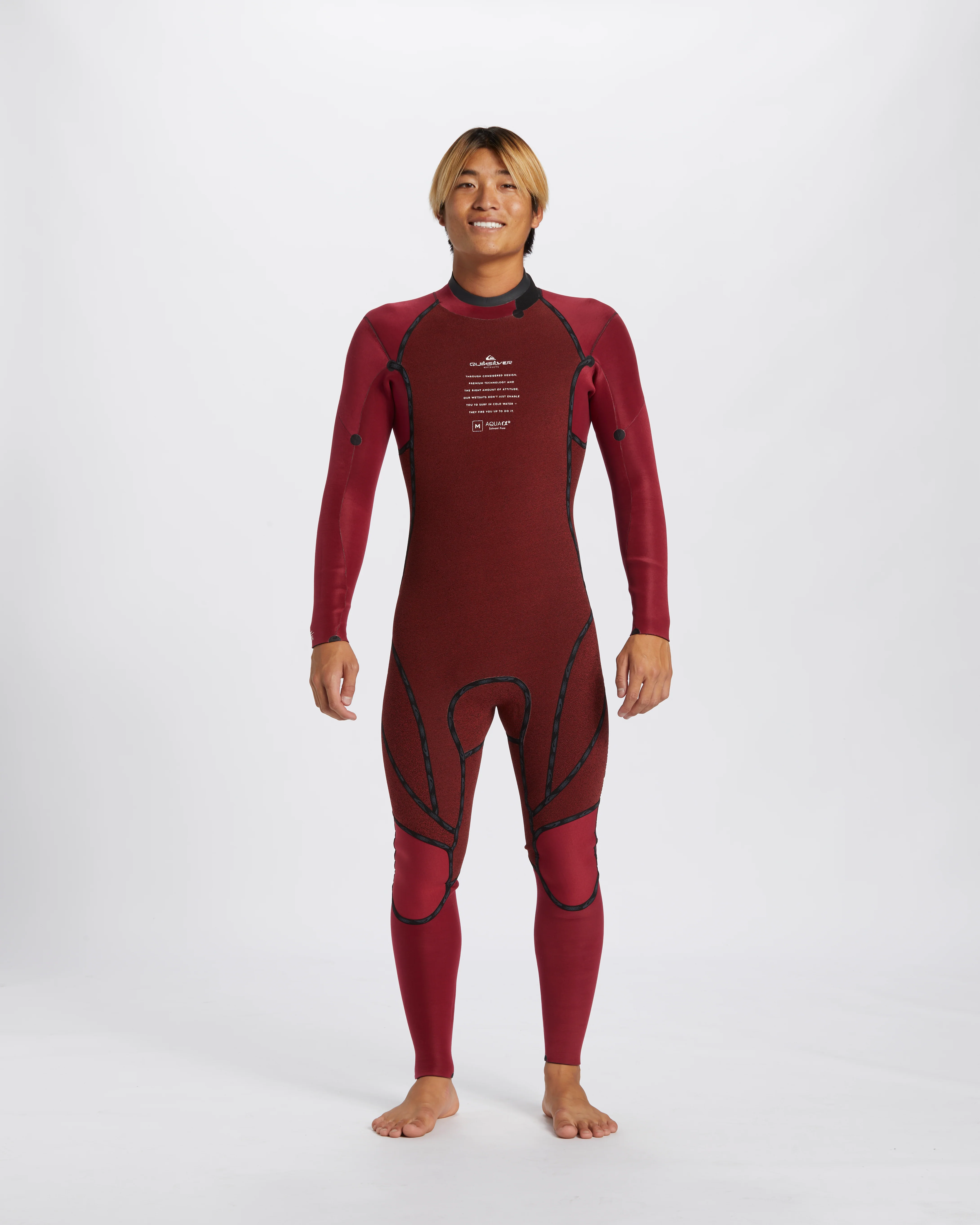 Mens 3/2mm Mercury Back Zip Wetsuit - Image 5