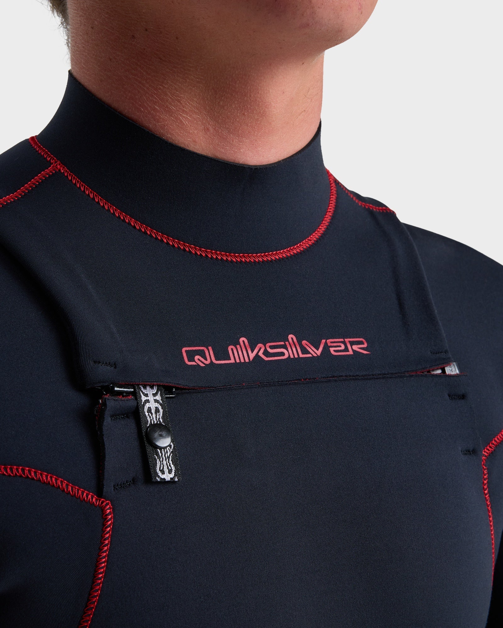 Mens 3/2 Mercury Chest Zip Wetsuit - Image 5
