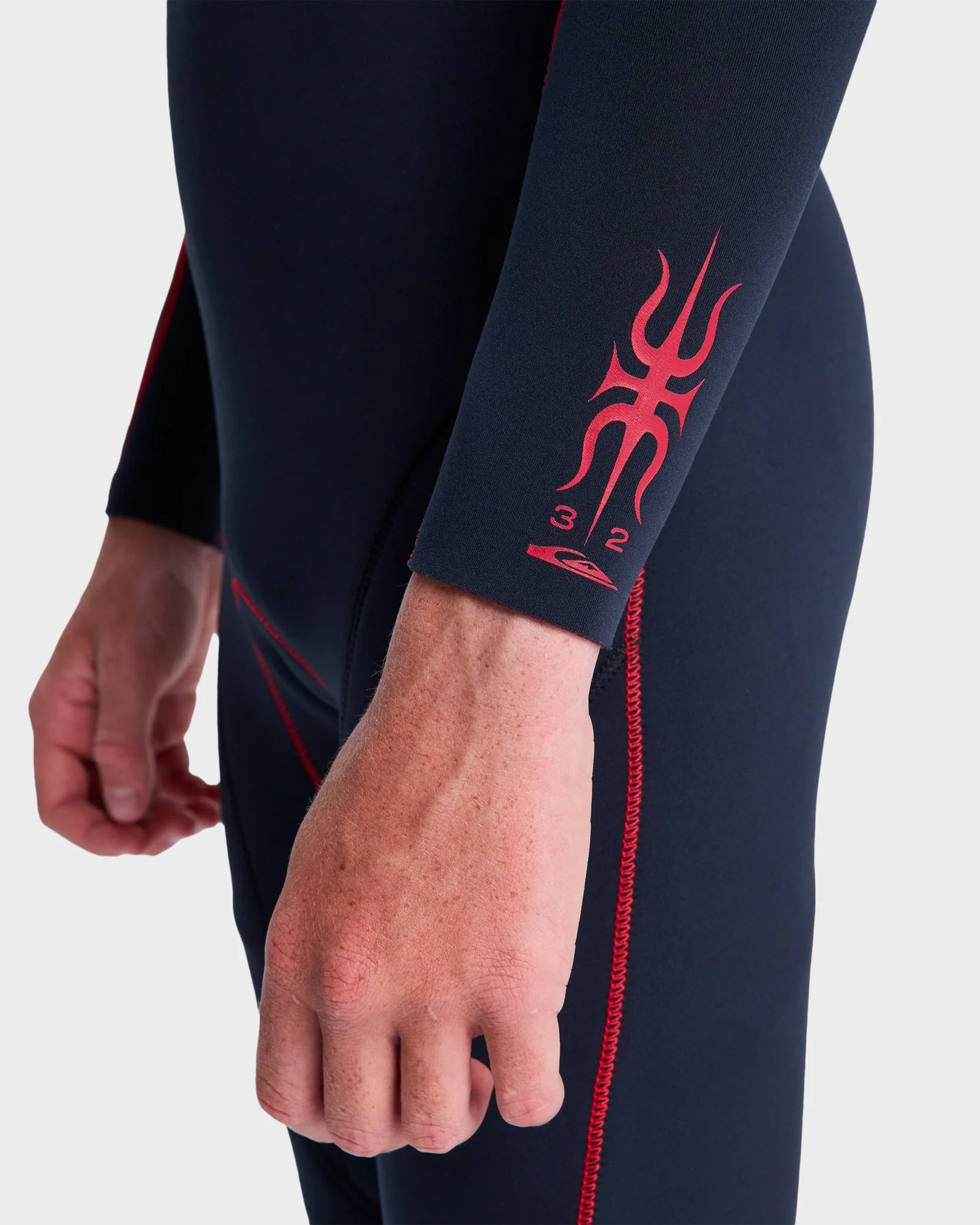 Boys 8-16 3/2 Mercury Chest Zip Wetsuit - Image 6