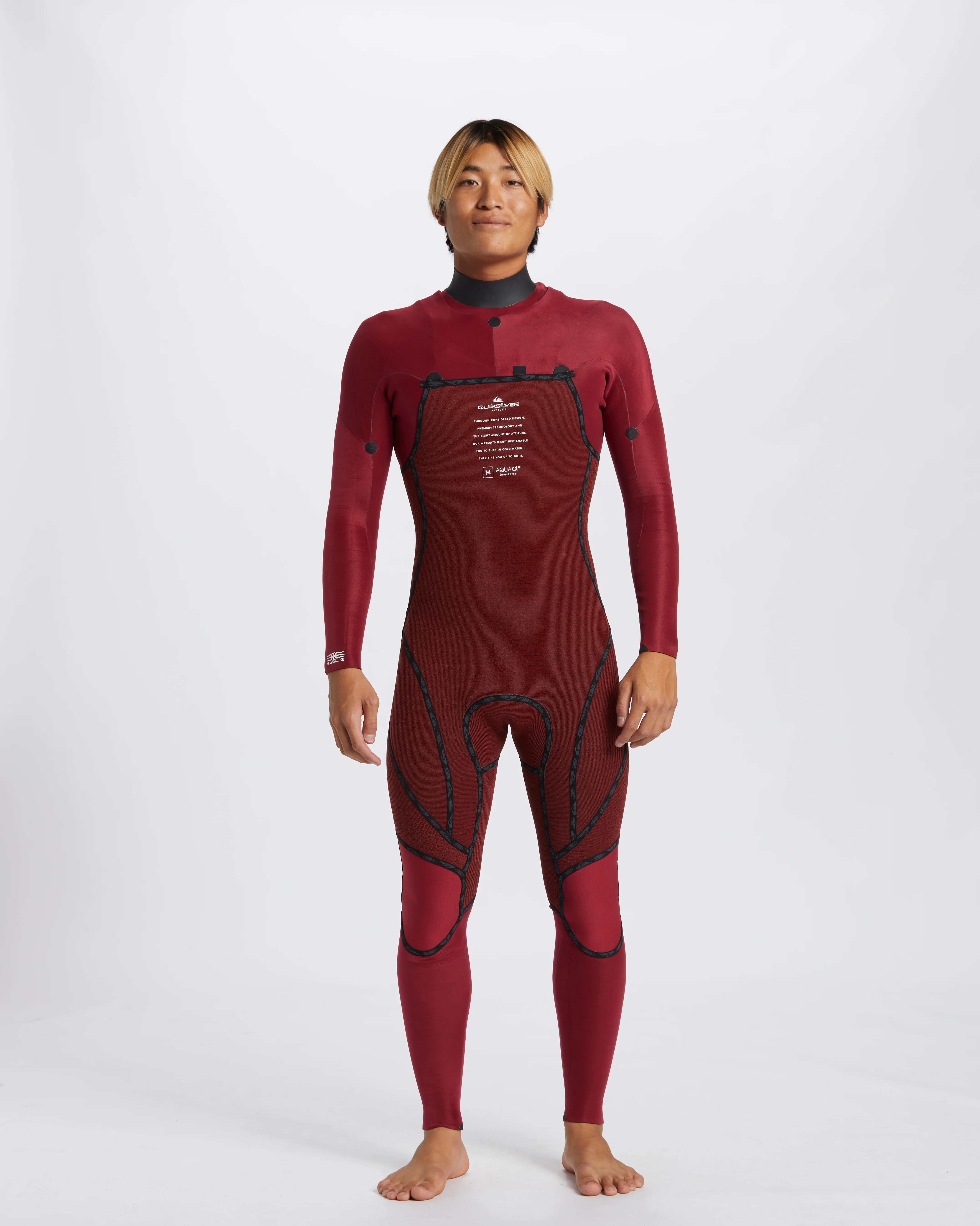 Mens 3/2mm Mercury Chest Zip Wetsuit - Image 8