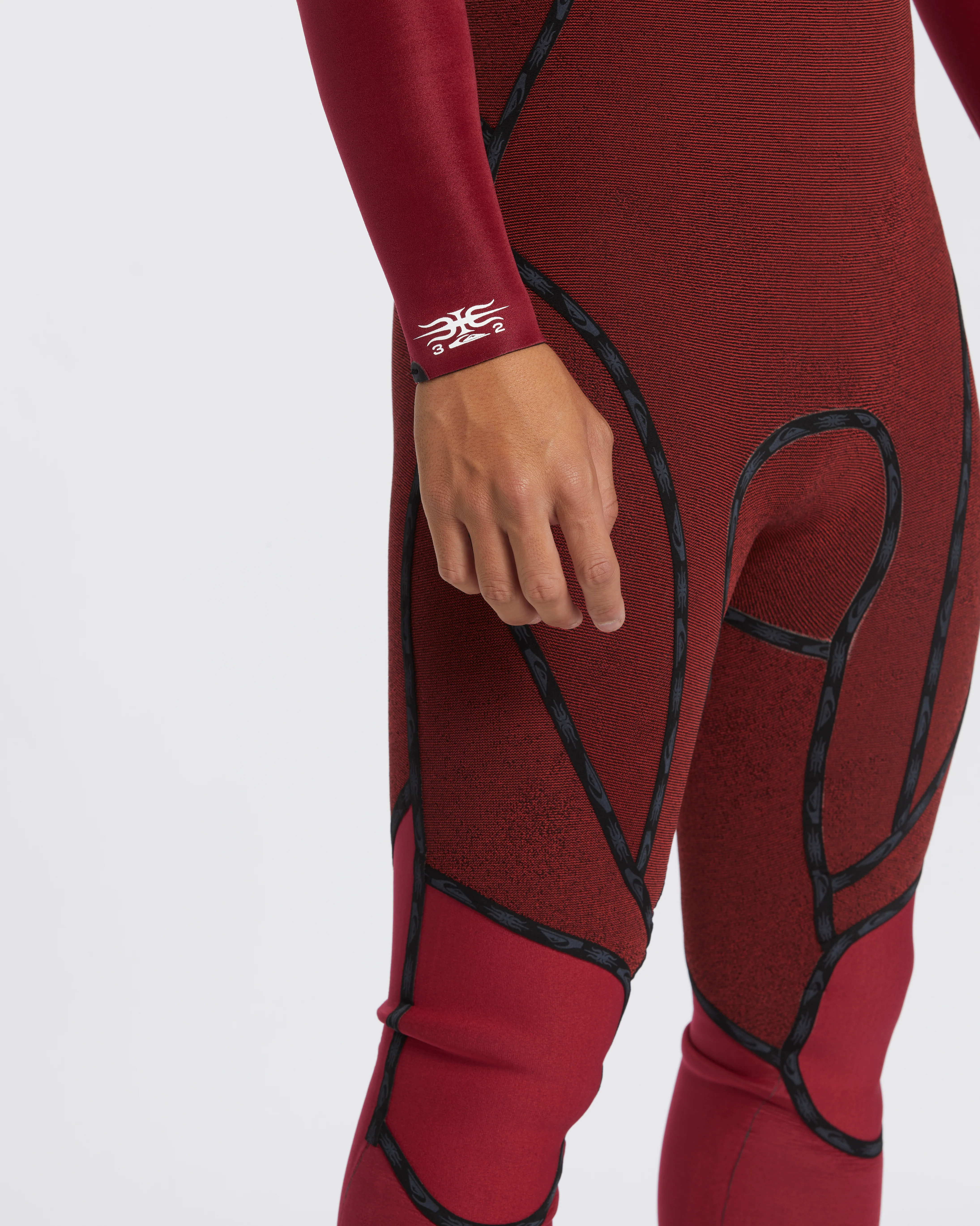 Mens 3/2mm Mercury Chest Zip Wetsuit - Image 6