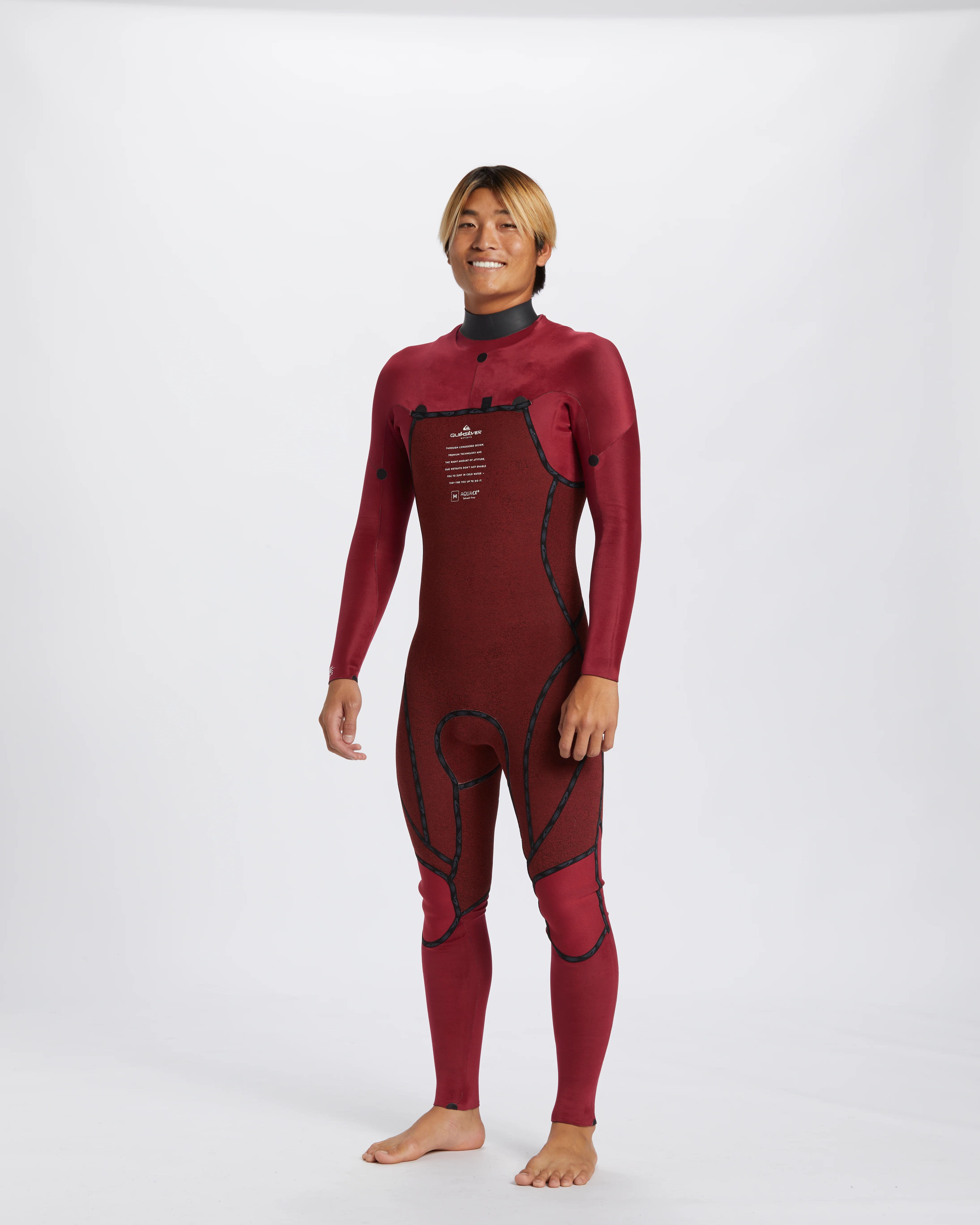 Mens 3/2mm Mercury Chest Zip Wetsuit - Image 7