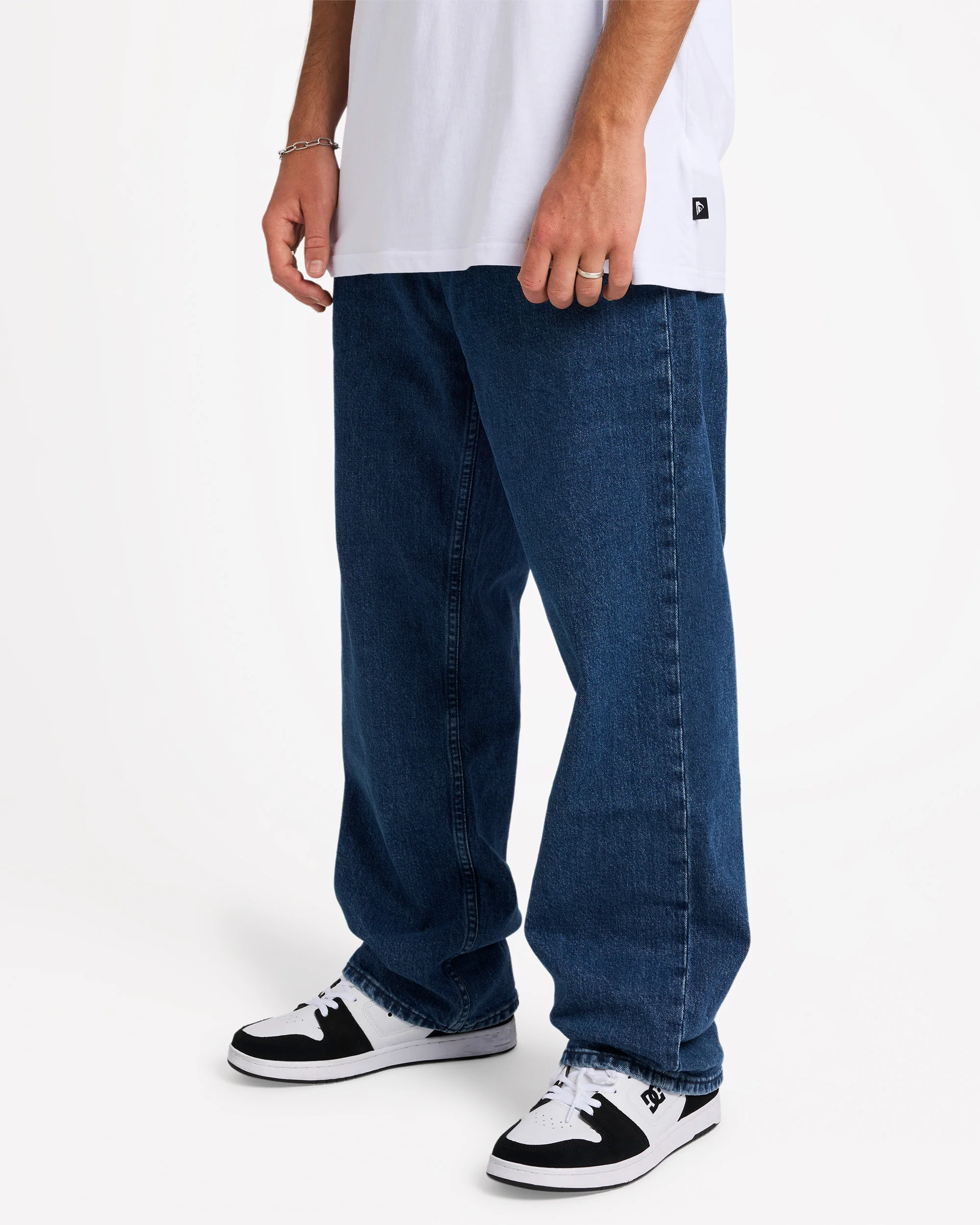 Mens Mercurry Baggy Denim Jeans - Image 3