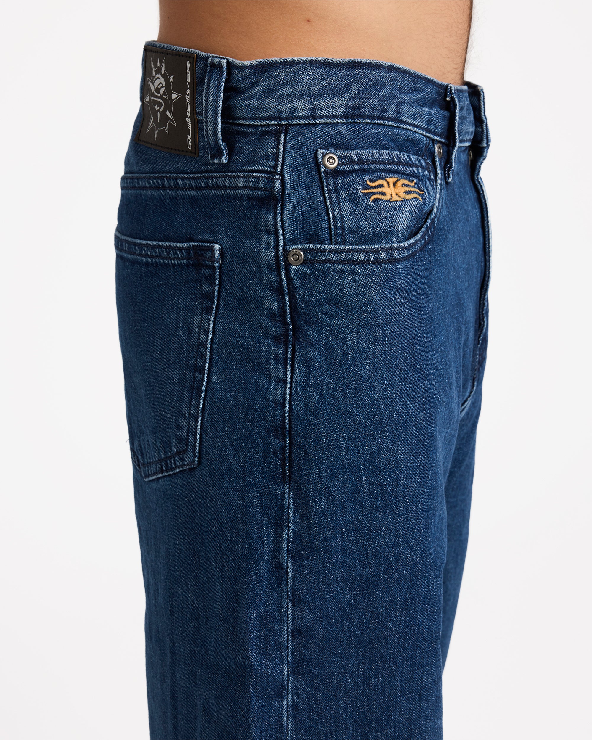 Mens Mercurry Baggy Denim Jeans - Image 4