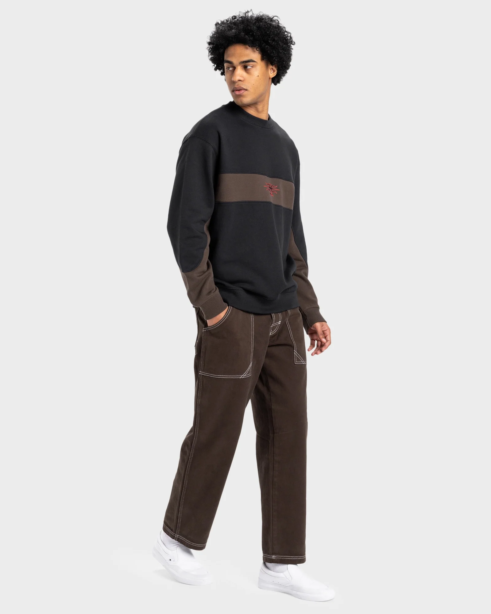 Mens Mercury Devil Crew Neck - Image 3