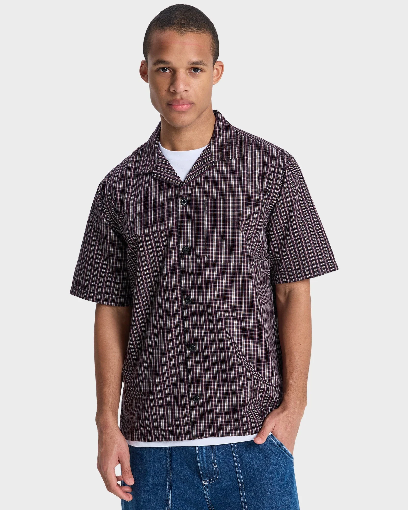 Mens Mercury Double Zero Short Sleeve Shirt
