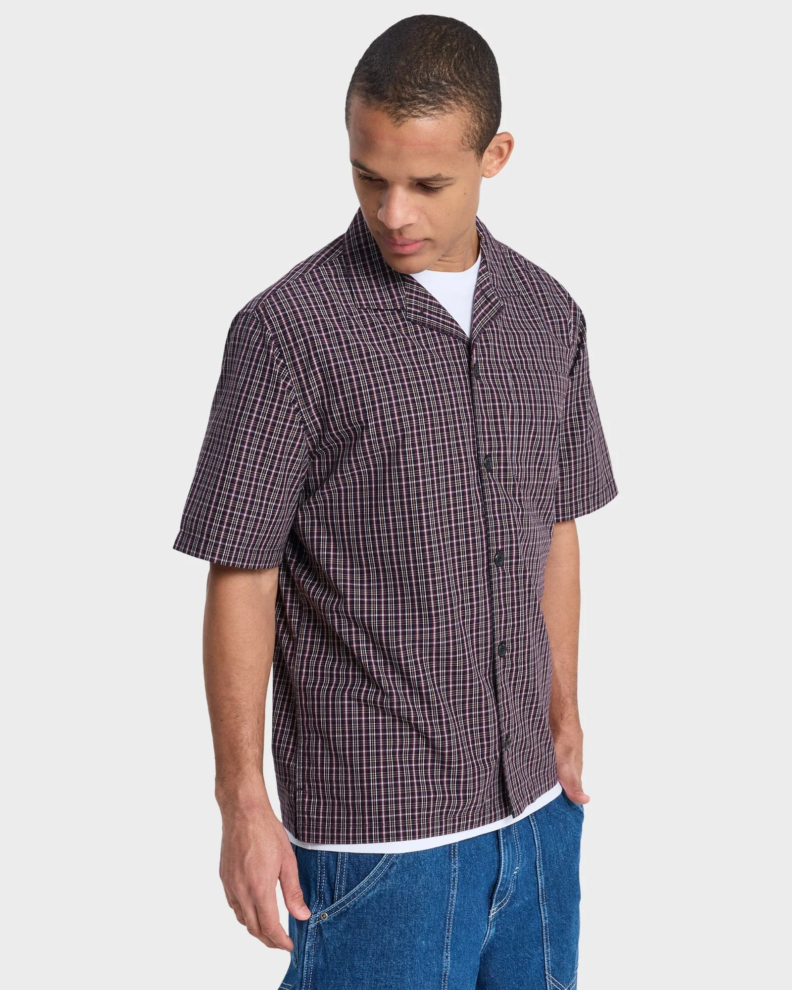 Mens Mercury Double Zero Short Sleeve Shirt - Image 3