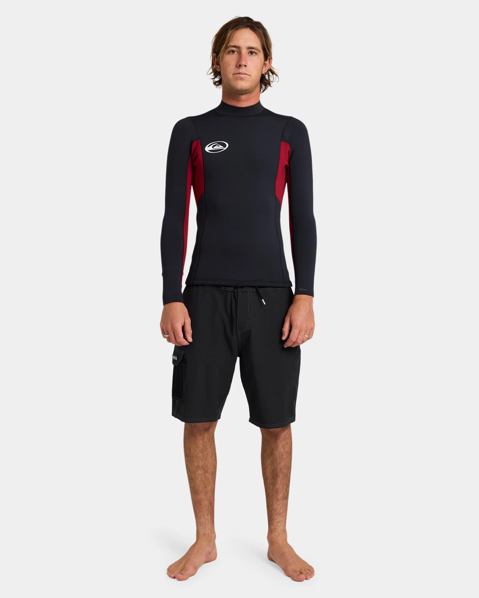 Mens 1.5mm Mercury Long Sleeve Wetsuit Top - Image 6