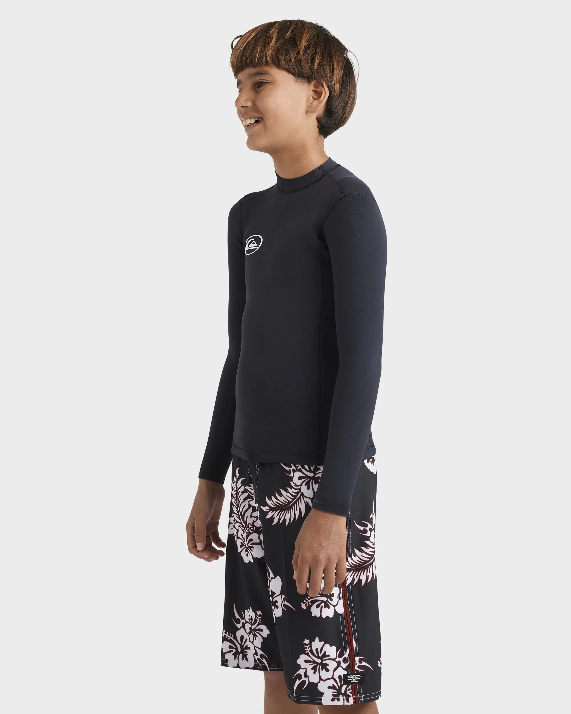 Boys 8-16 1.5mm Mercury Long Sleeve Wetsuit Top - Image 3
