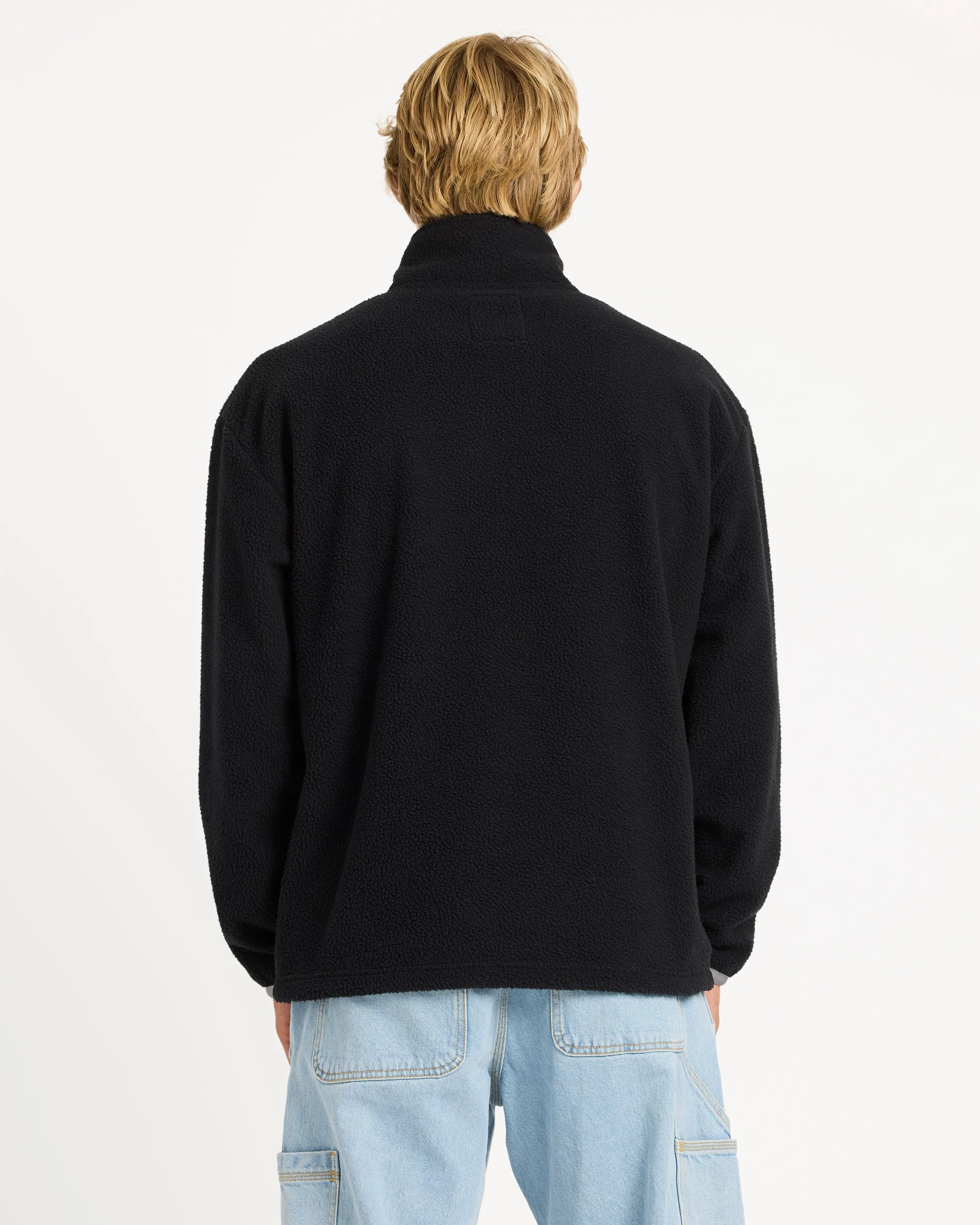 Mens Mercury Panel 1/4 Zip Fleece Jumper - Image 2