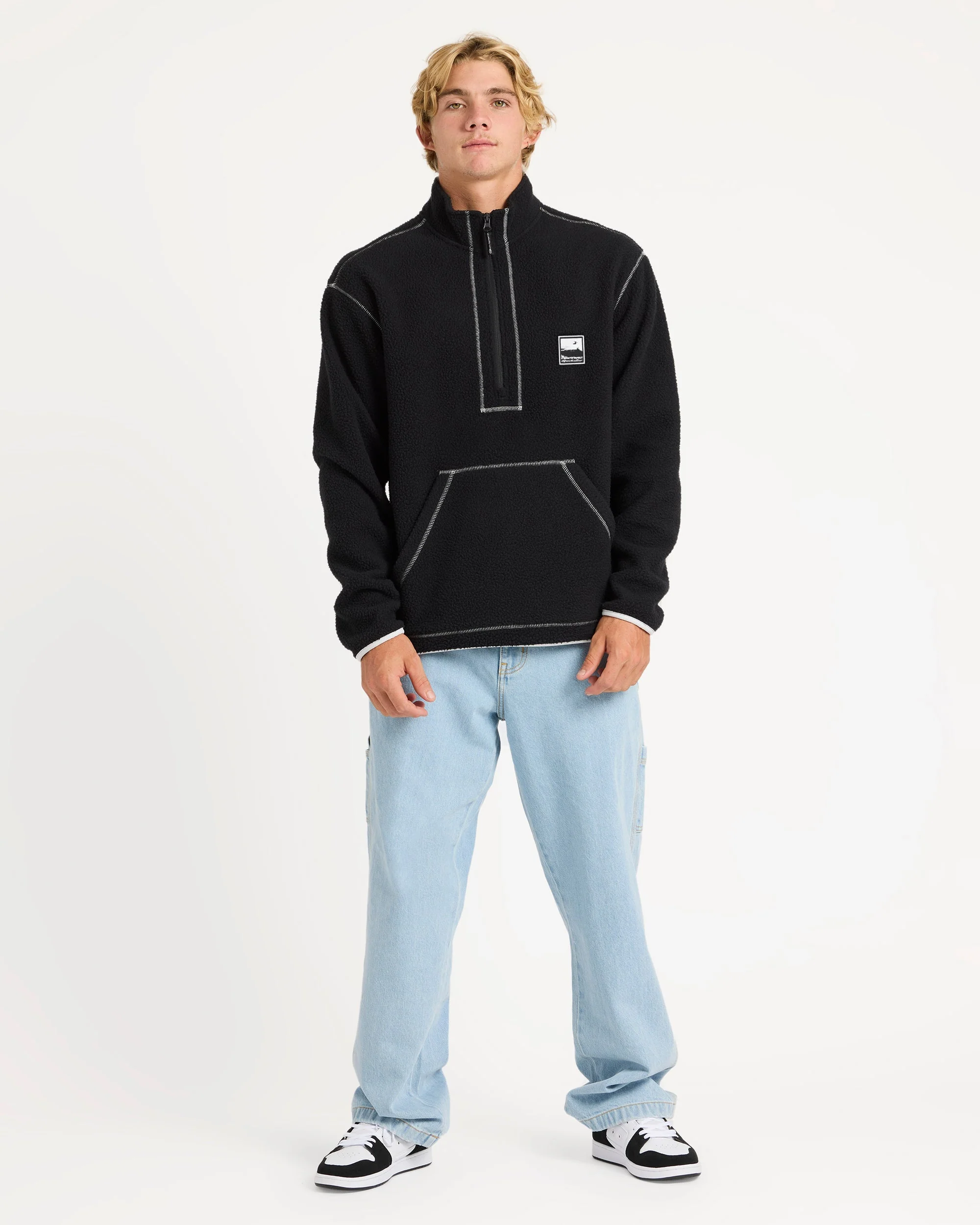 Mens Mercury Polar 1/2 Zip Fleece Jumper - Image 5