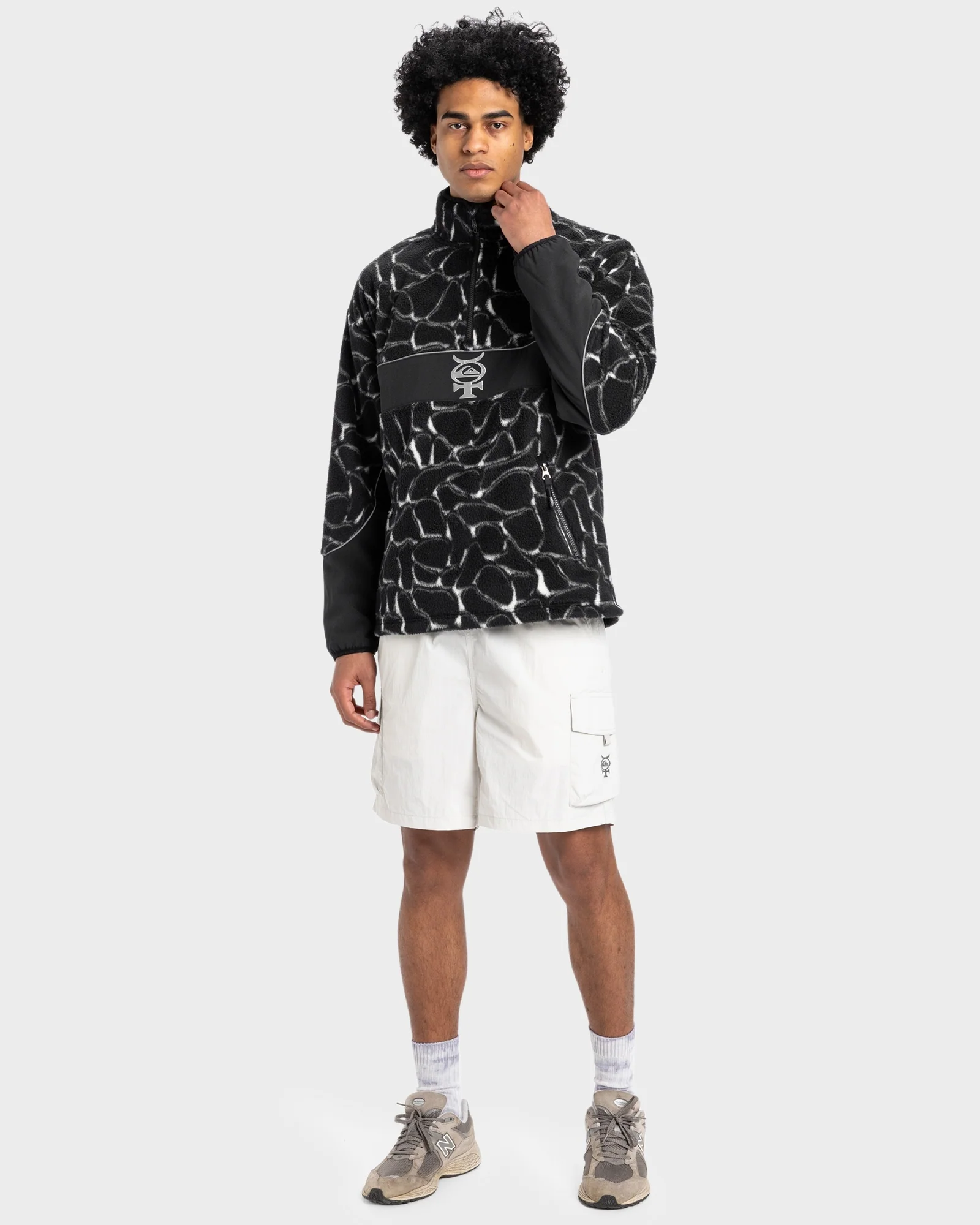 Mens Mercury Half Zip Polar Fleece Top - Image 4