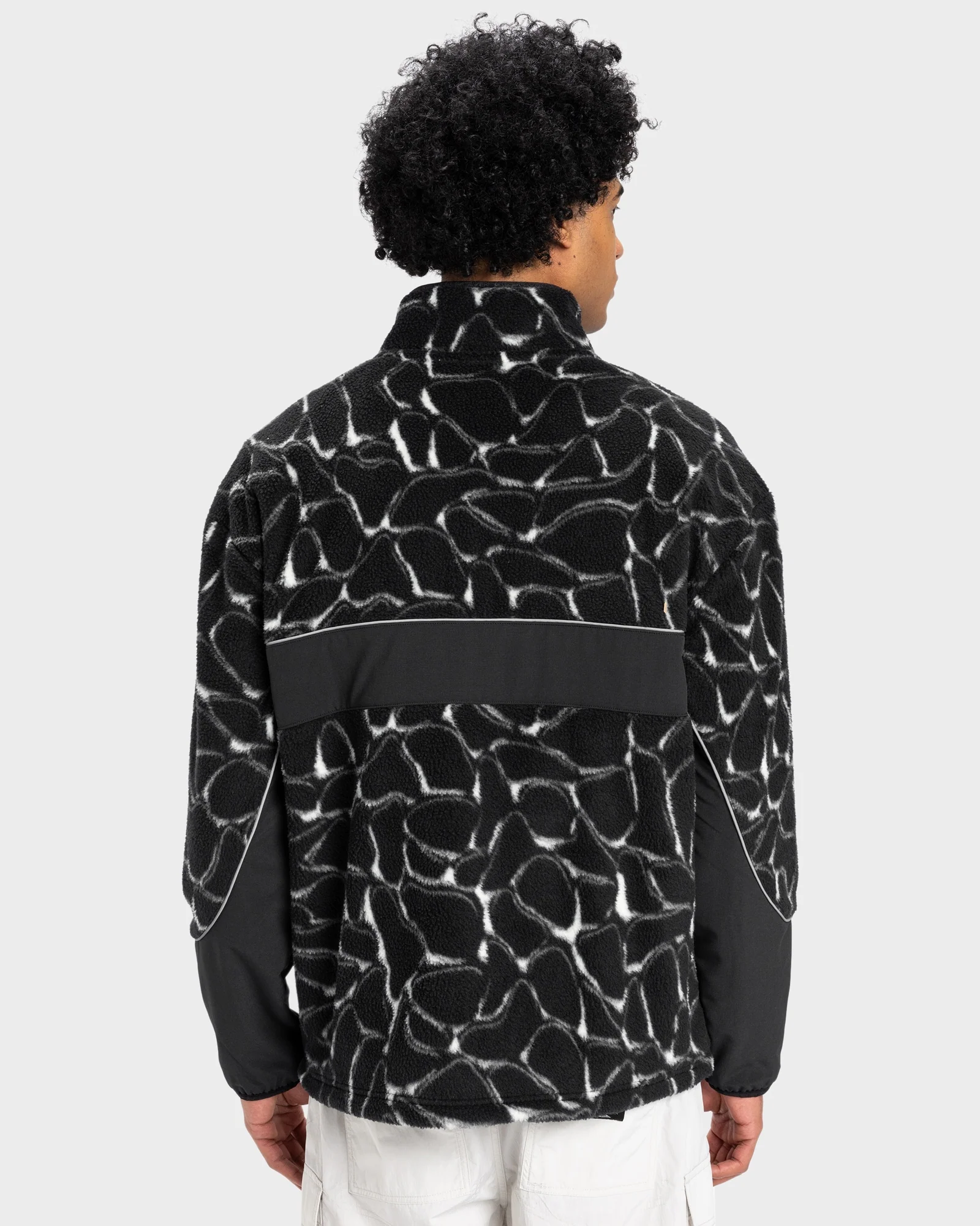 Mens Mercury Half Zip Polar Fleece Top - Image 5