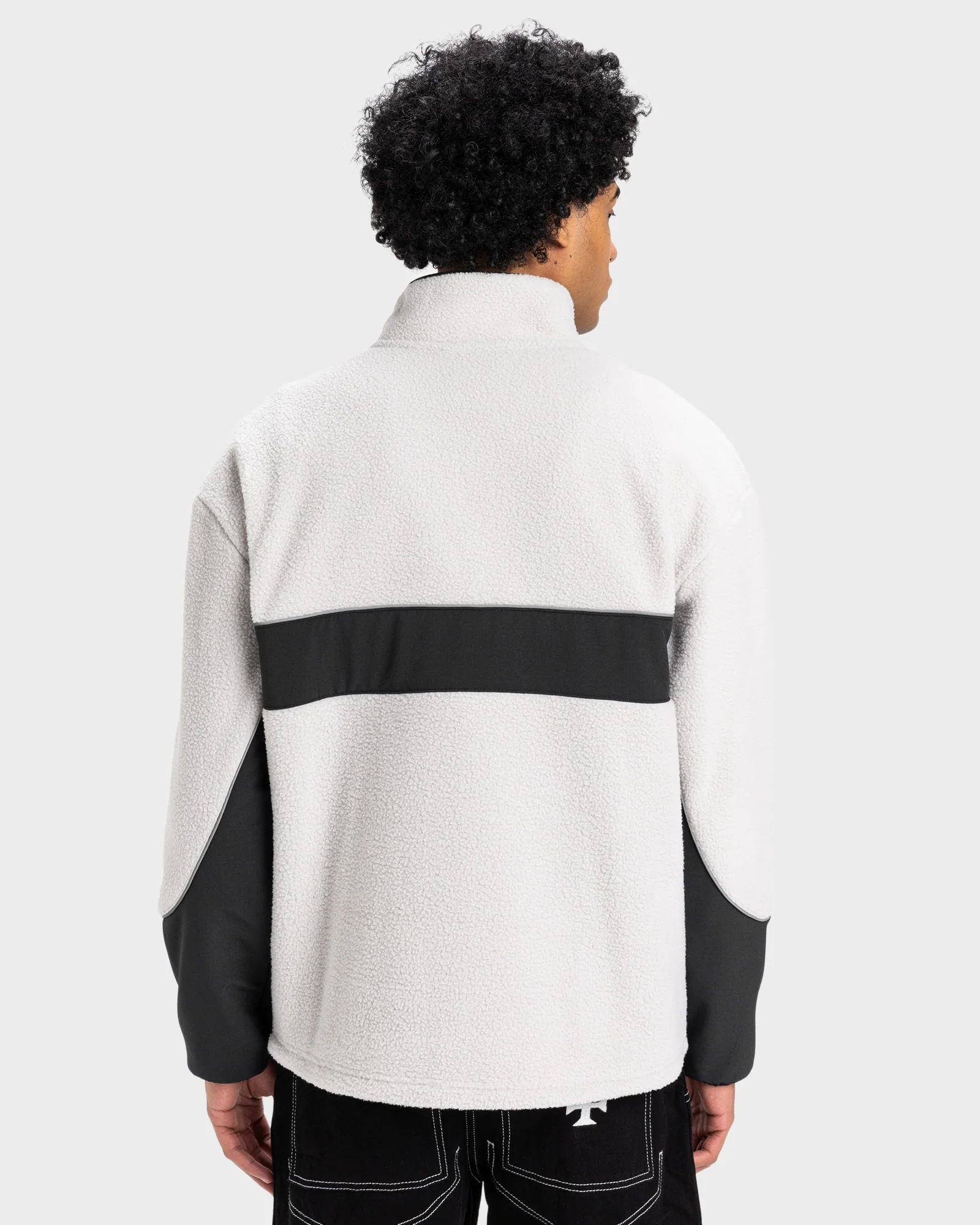Mens Mercury Half Zip Polar Fleece Top - Image 3