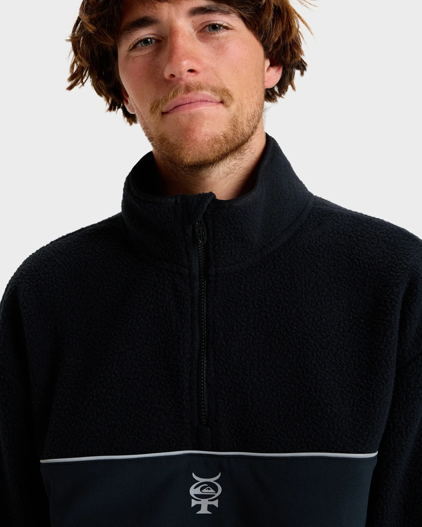 Mens Mercury Sherpa Half Zip Sweatshirt - Image 4