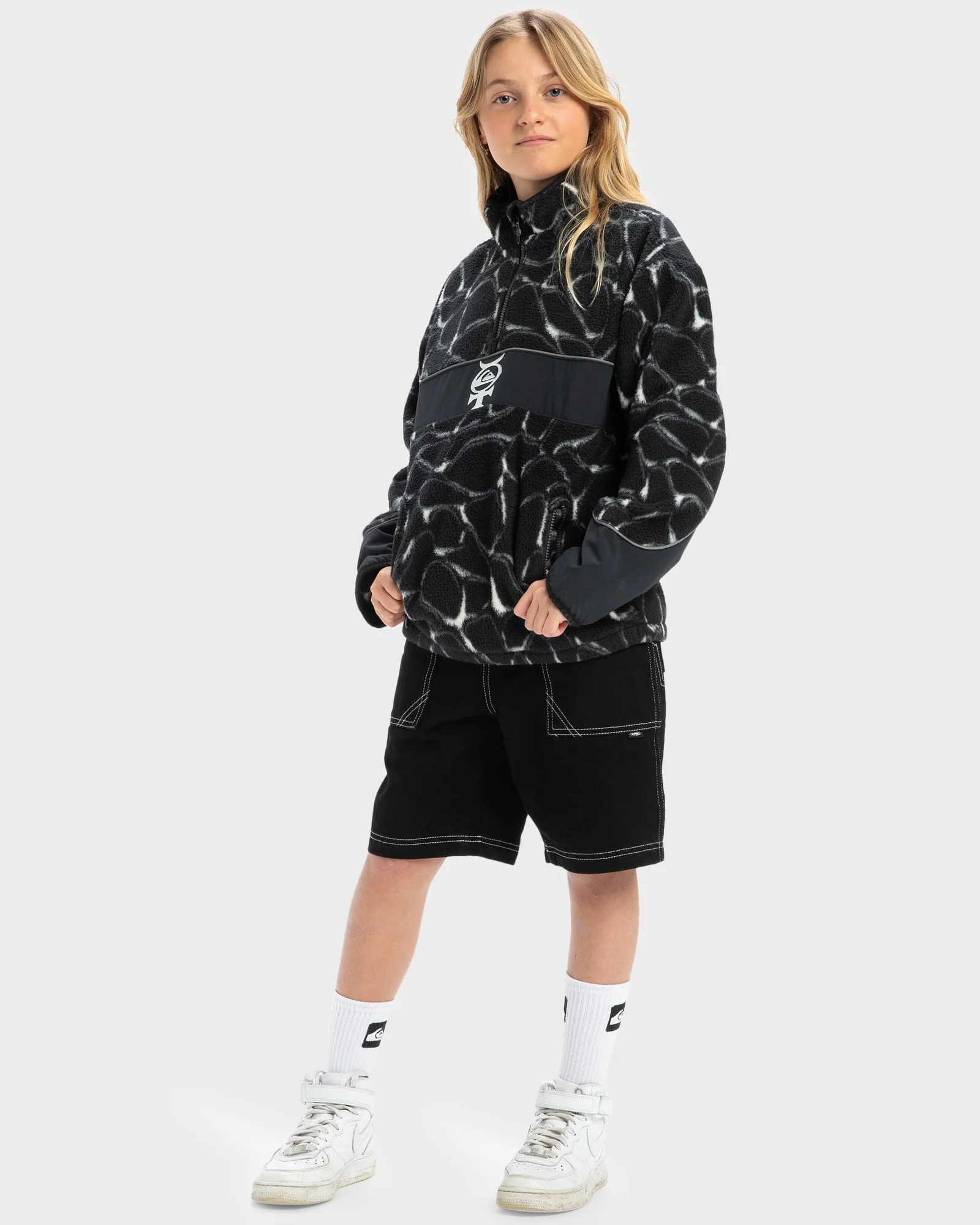 Boys 8-16 Mercury Half Zip Polar Fleece Top - Image 2