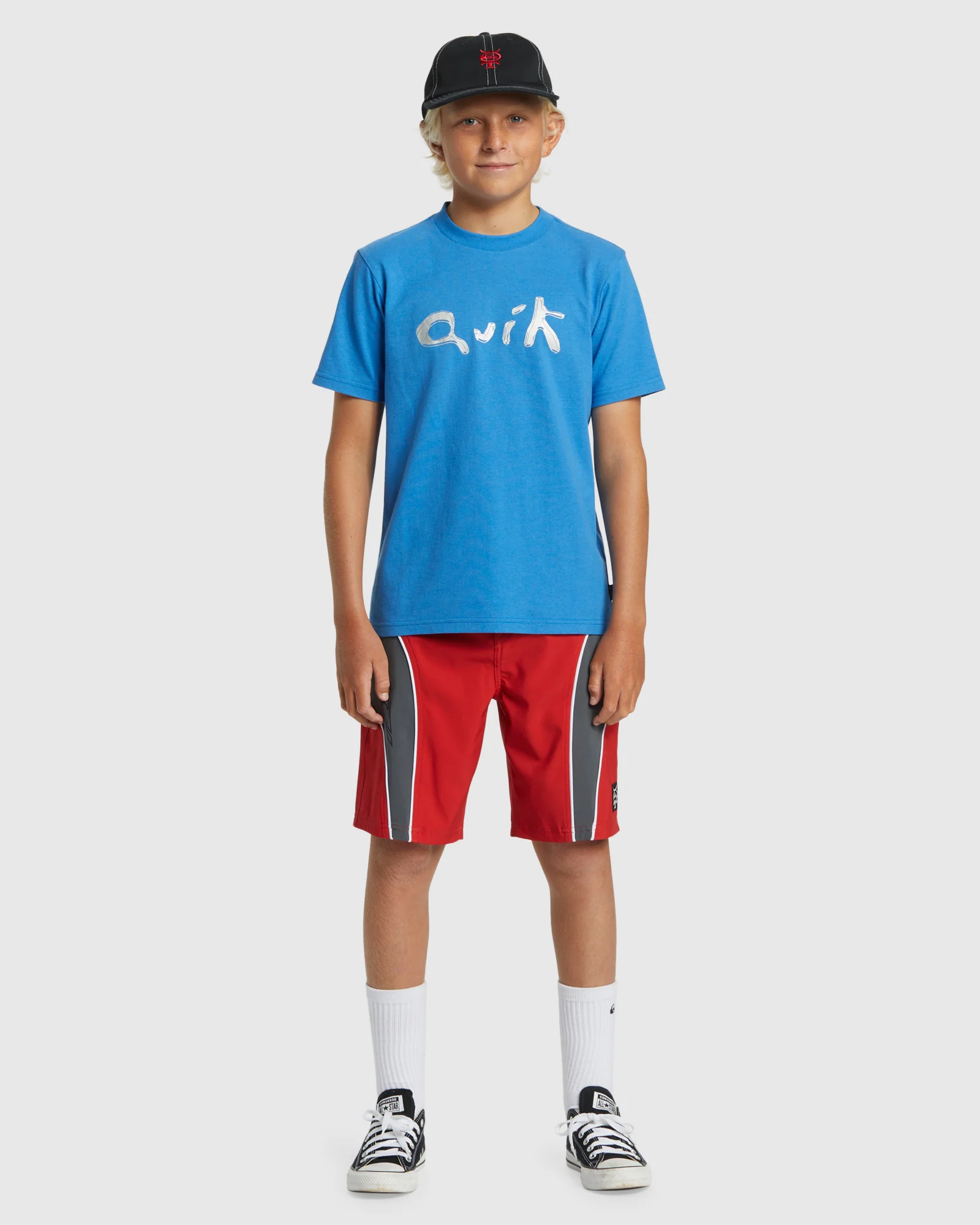 Boys 8-16 Mercury Slash 17" Performance Boardshorts - Image 5