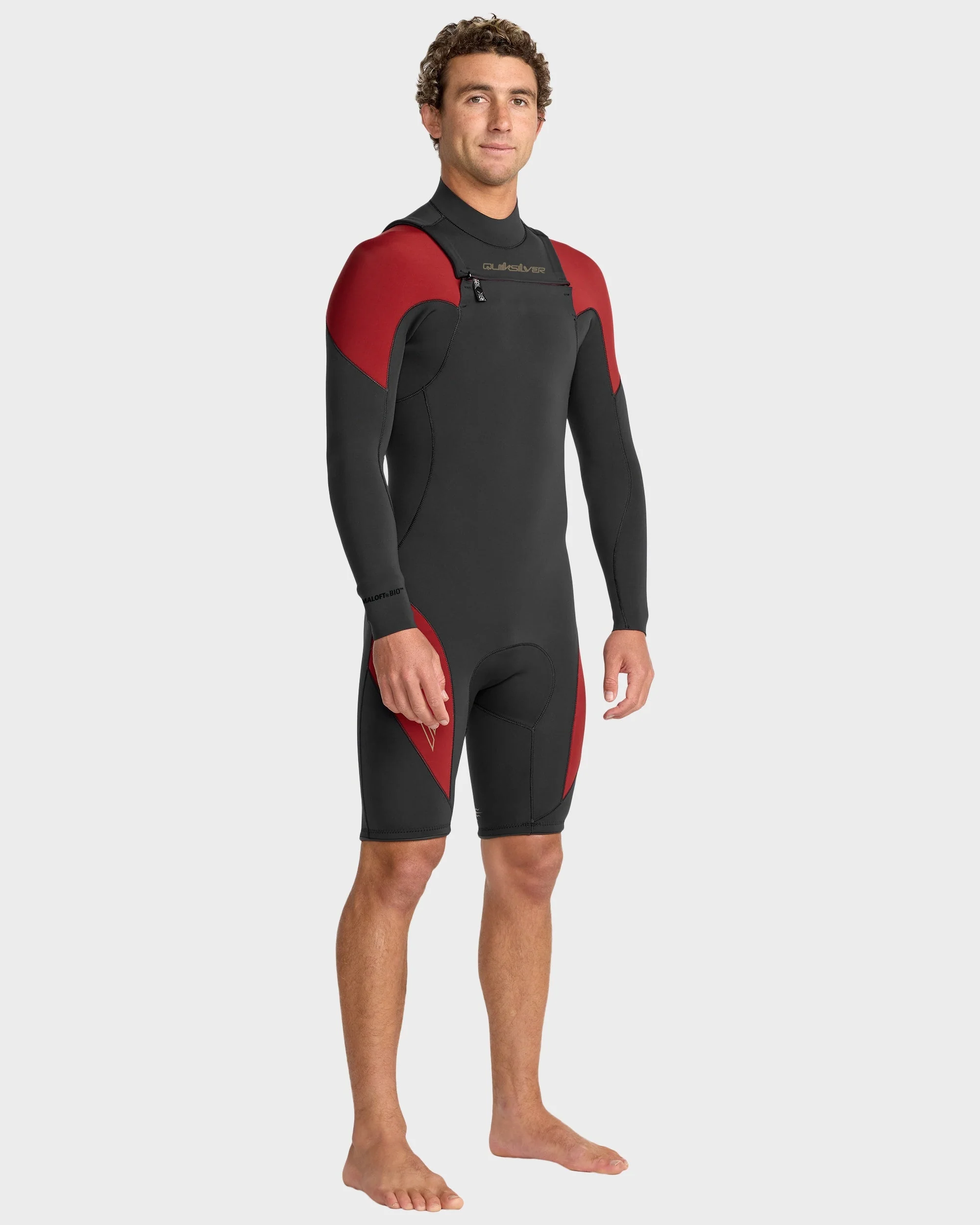 Mens 2/2mm Mercury Front Zip Long Sleeve Springsuit - Image 5