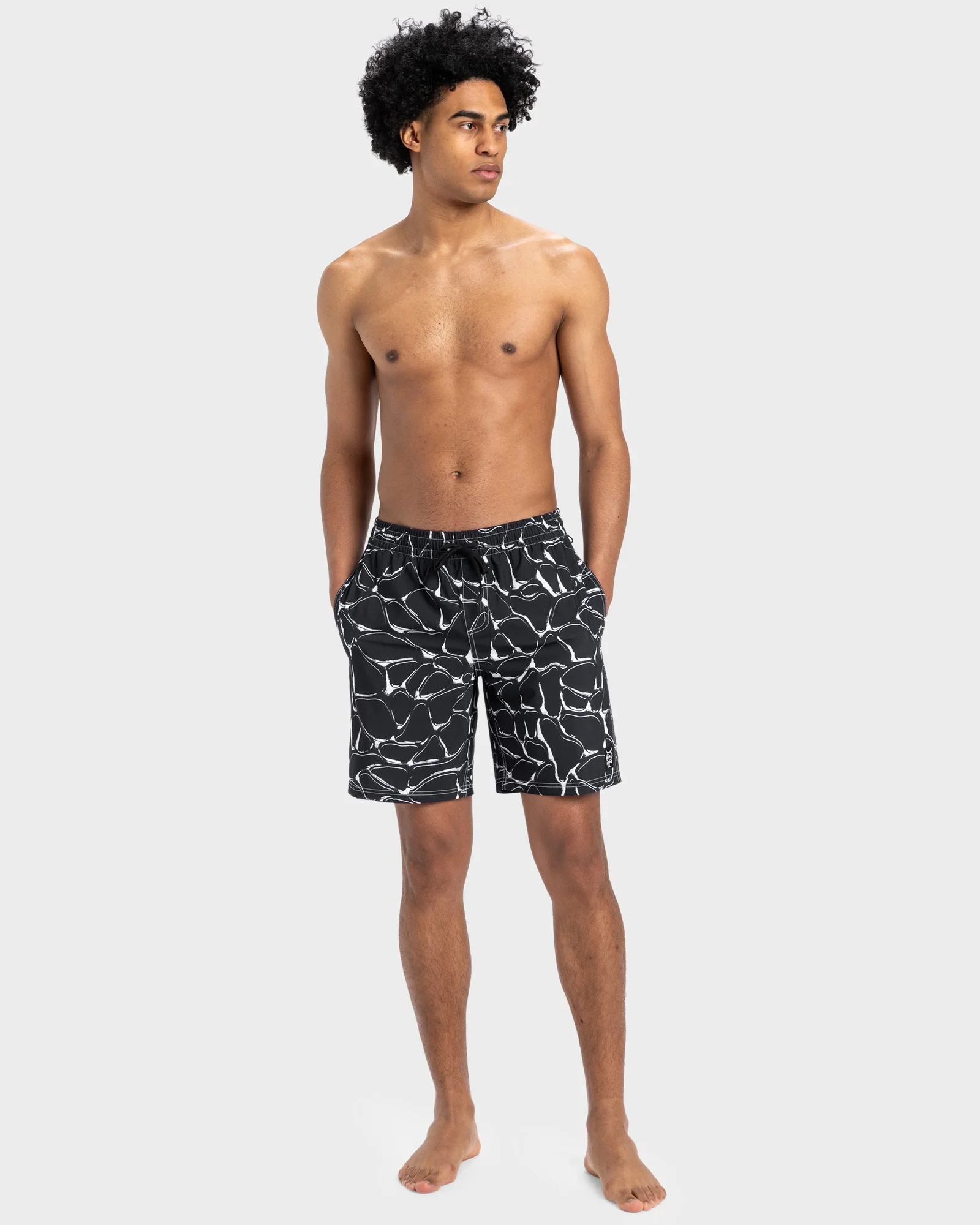 Mens Mercury Straight 19" Swim Shorts - Image 5