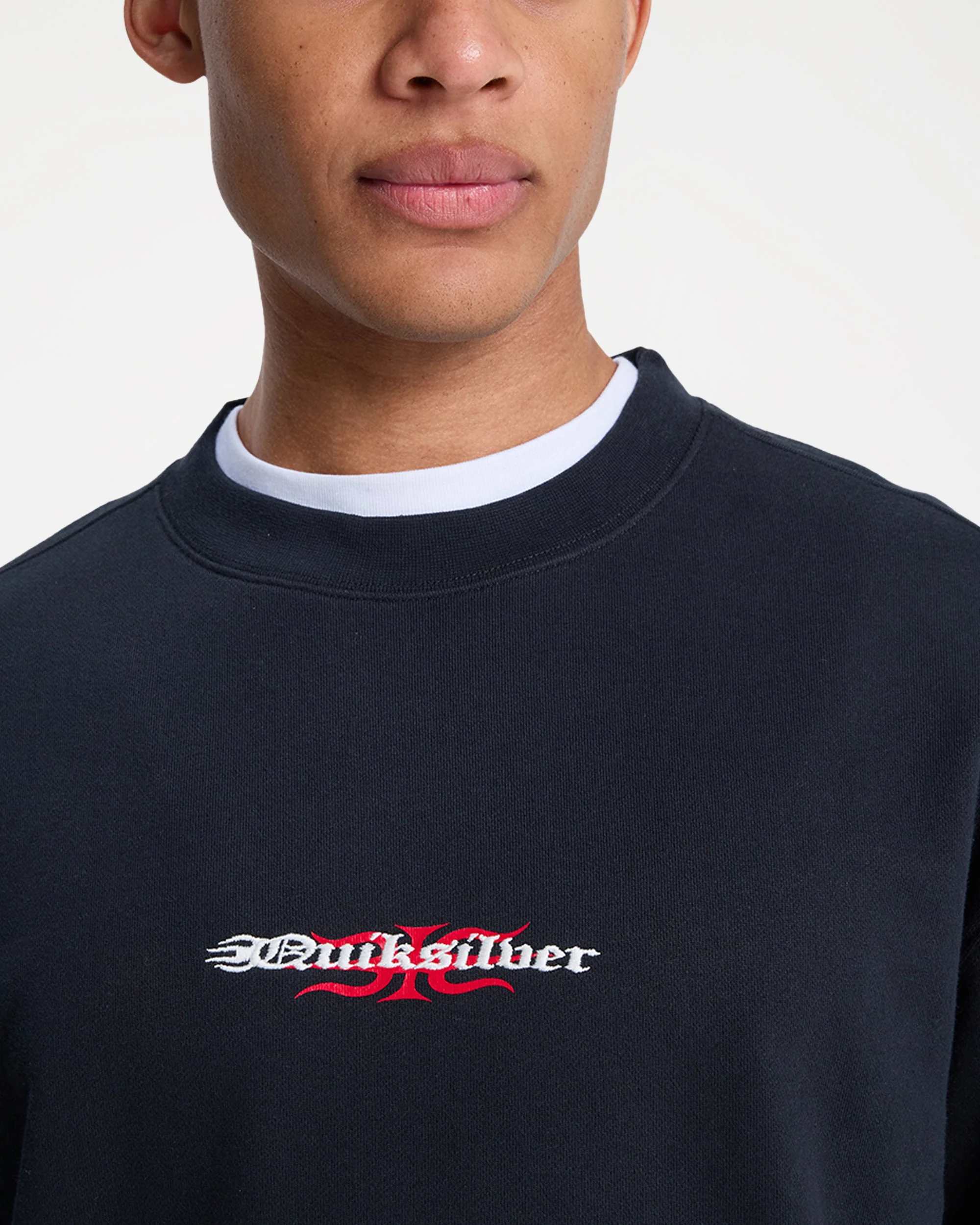 Mens Mercury Trident Crew Neck - Image 5