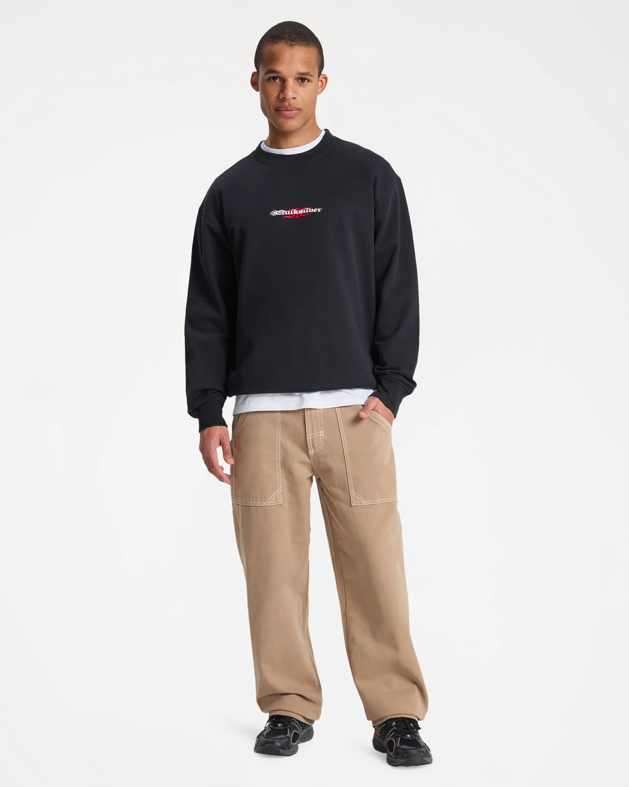 Mens Mercury Trident Crew Neck - Image 6