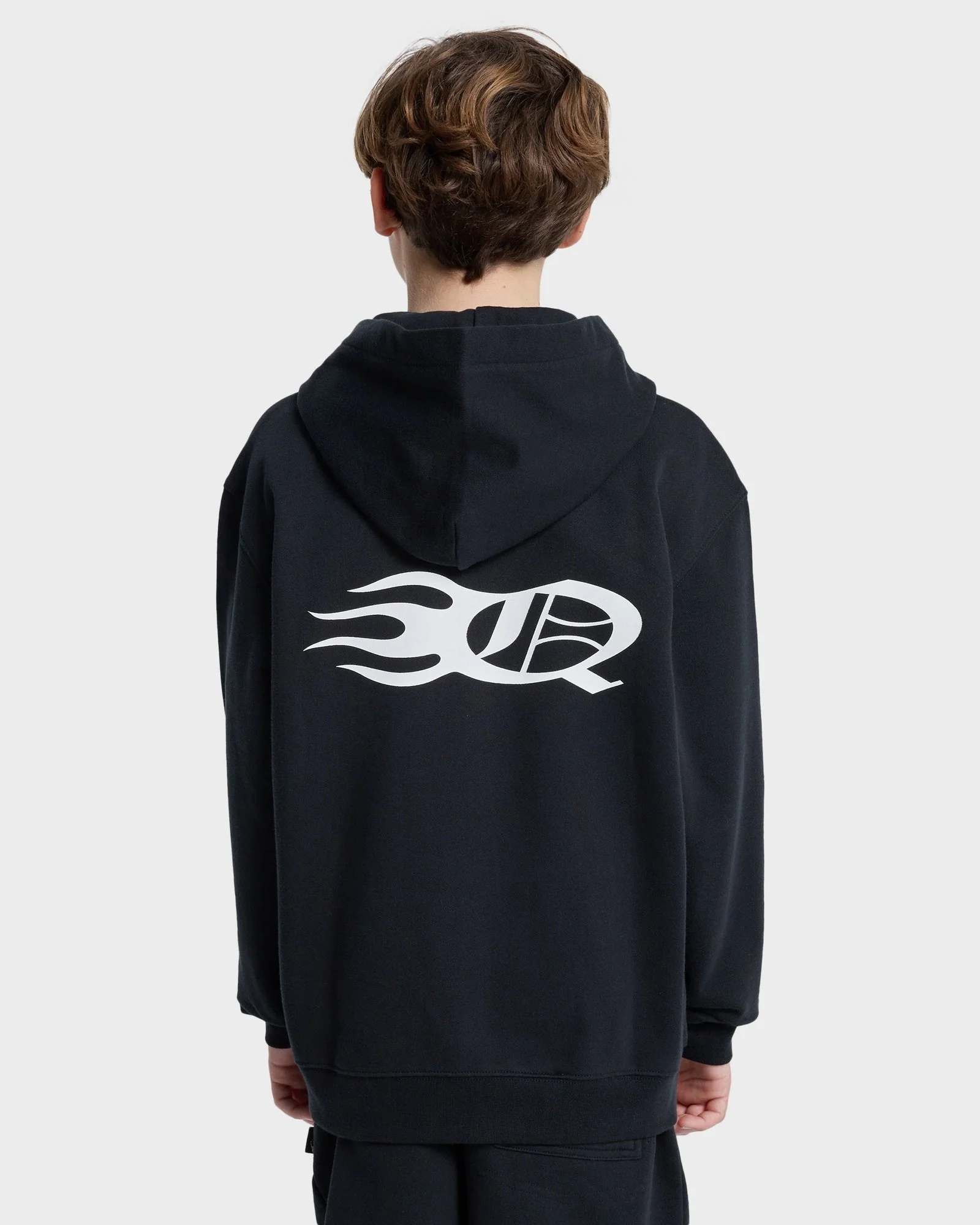 Boys 8-16 Mercury Trident Zip Up Hoodie - Image 2