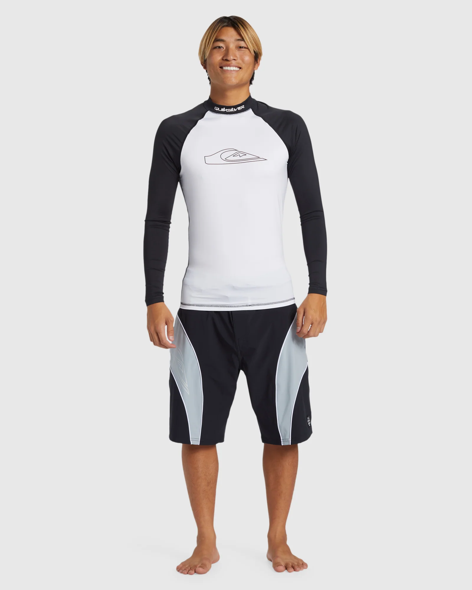 Mens Mercury Long Sleeve Upf 50 Surf T-Shirt - Image 5