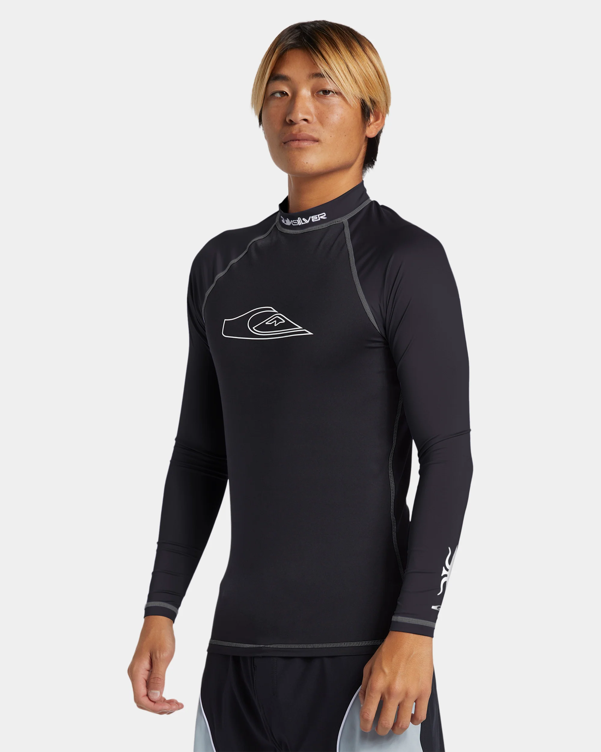 Mens Mercury Long Sleeve UPF 50 Rash Vest - Image 3