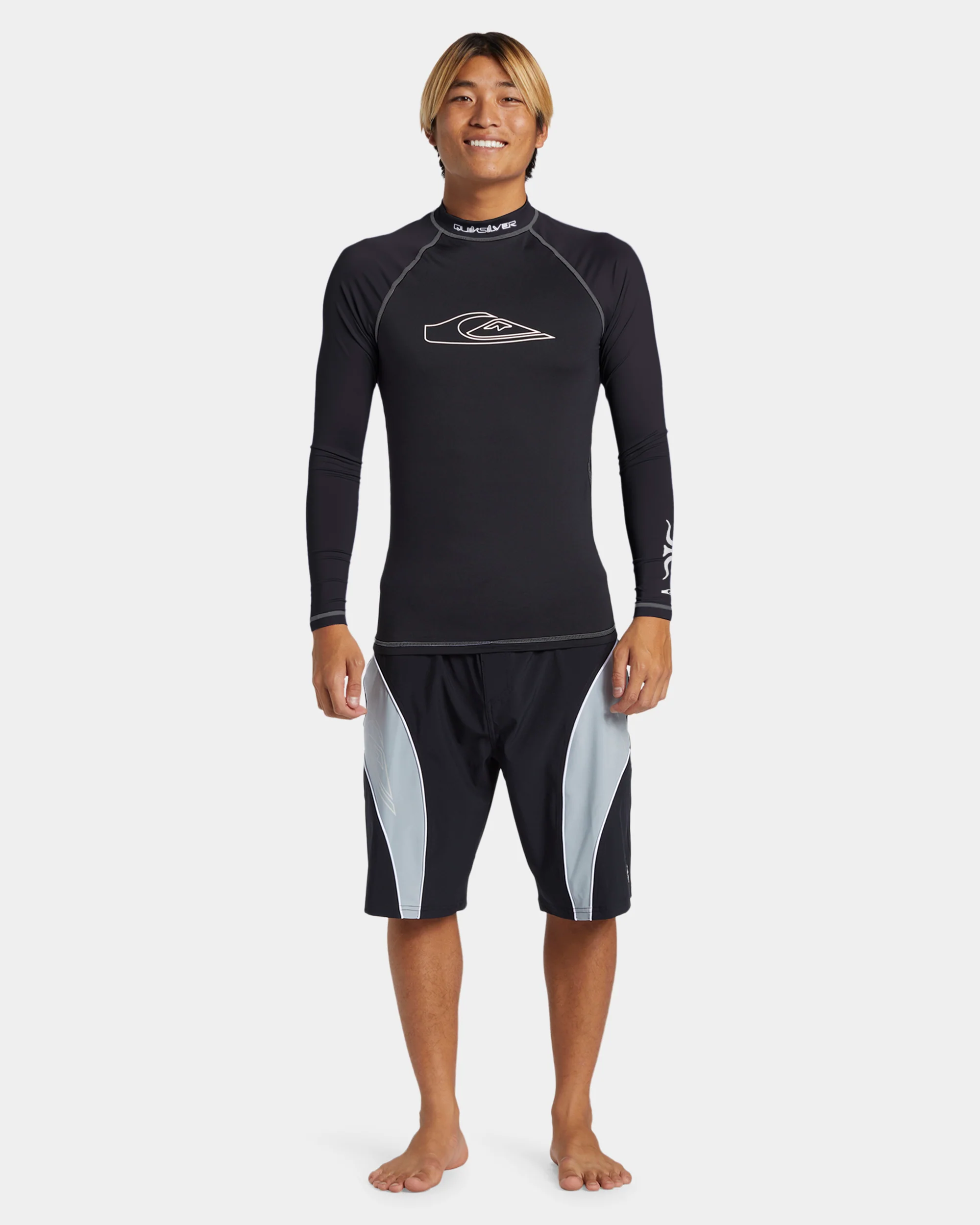 Mens Mercury Long Sleeve UPF 50 Rash Vest - Image 5