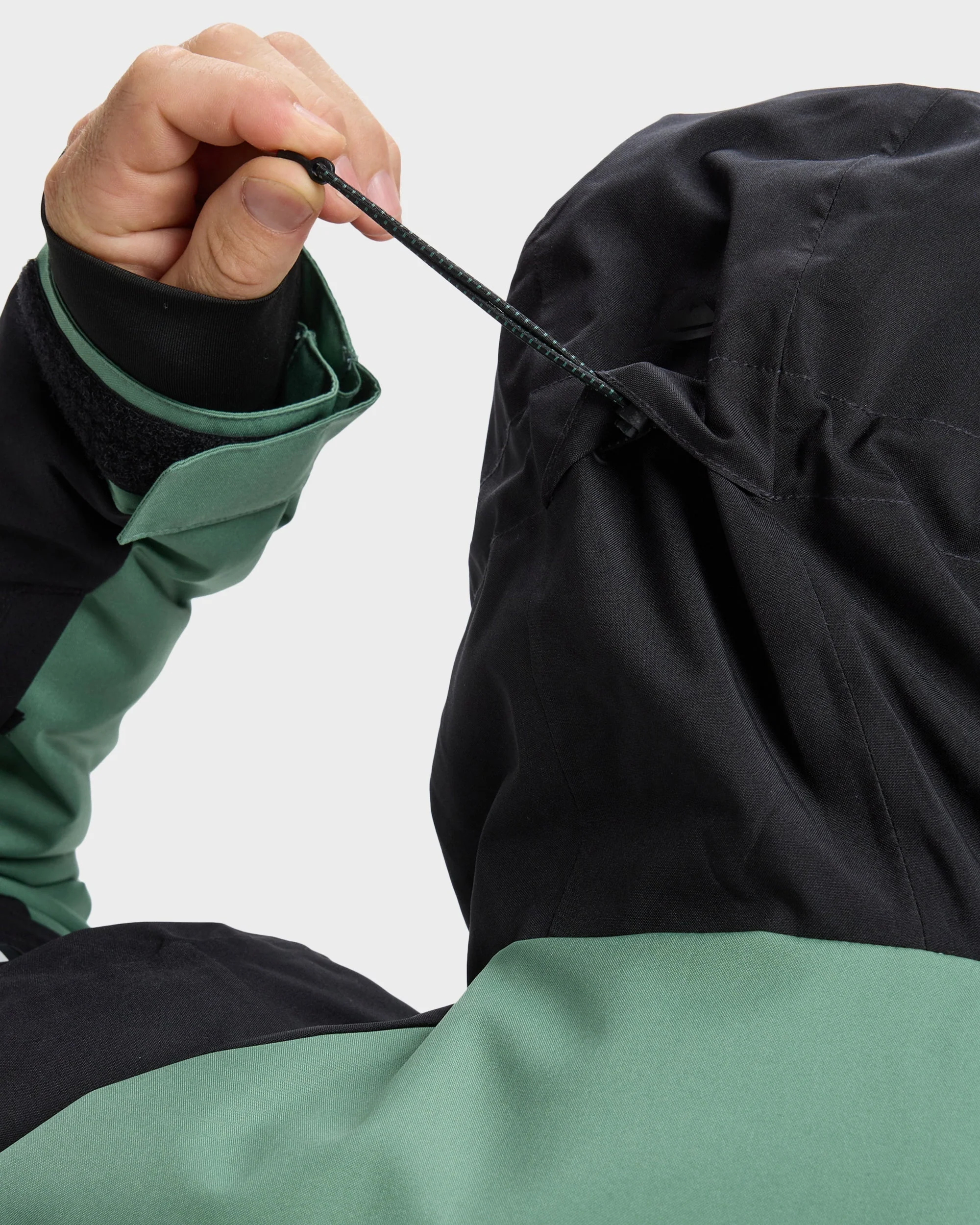 Mens Mission Block Snow Jacket - Image 9