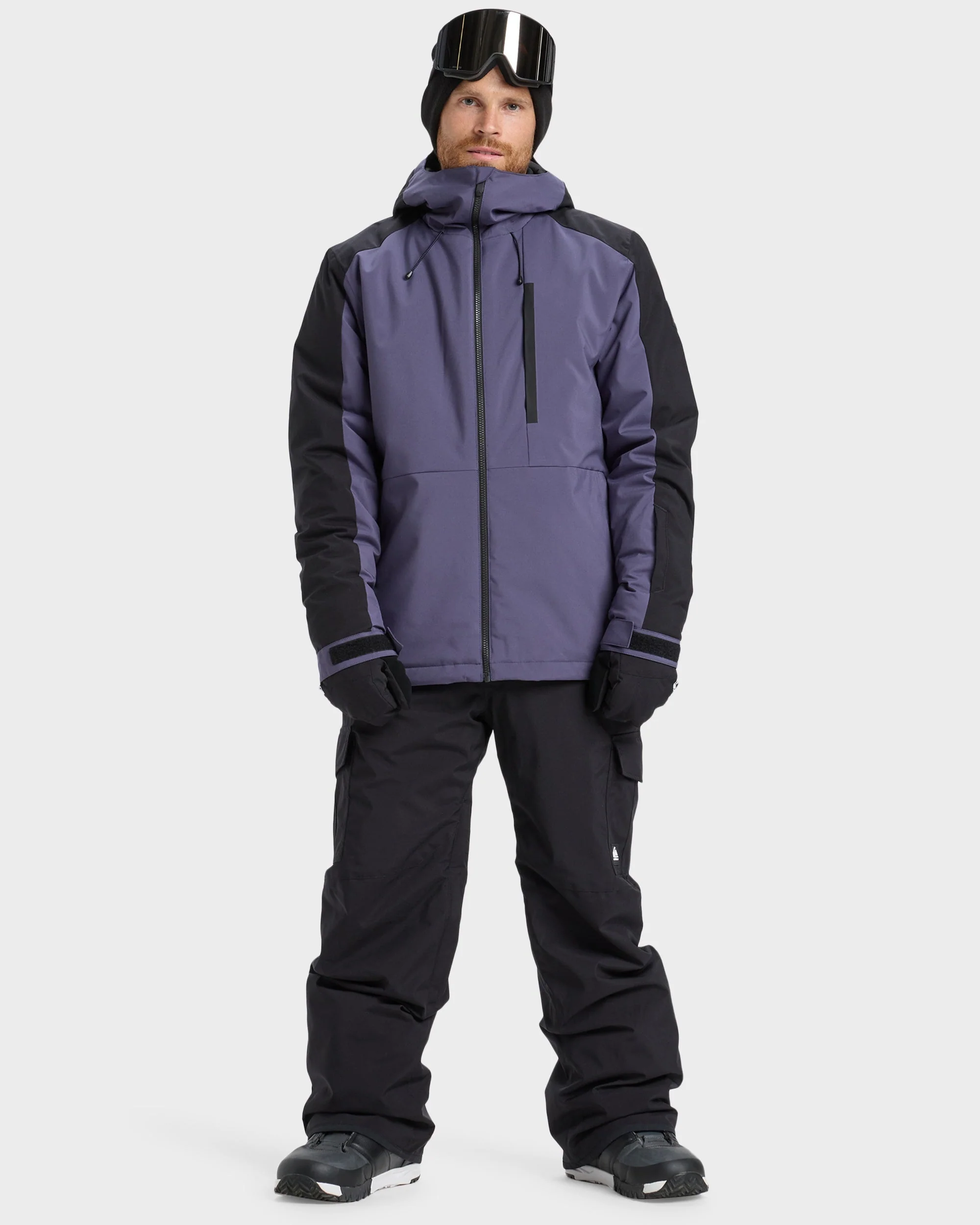 Mens Mission Block Snow Jacket - Image 13
