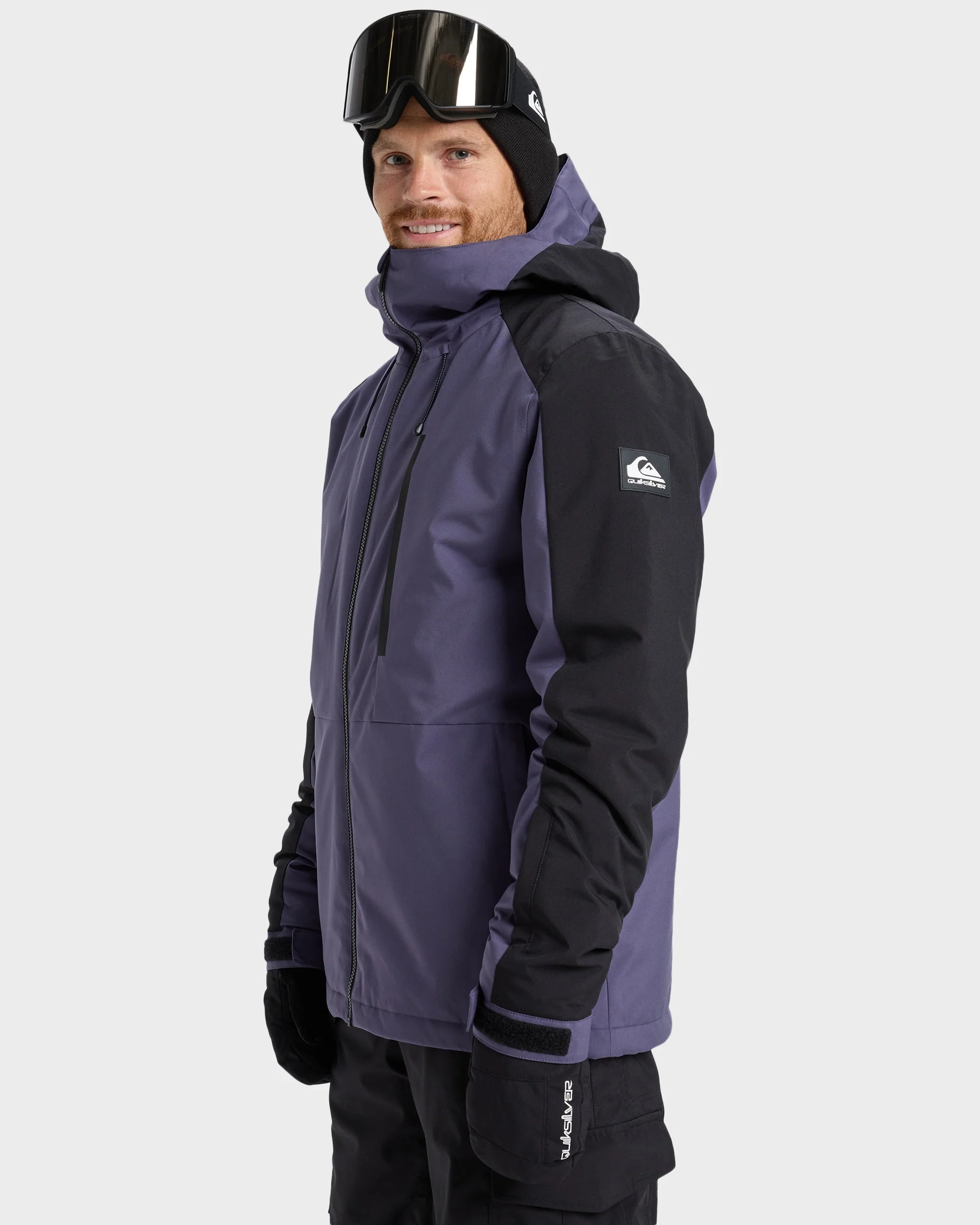 Mens Mission Block Snow Jacket - Image 9