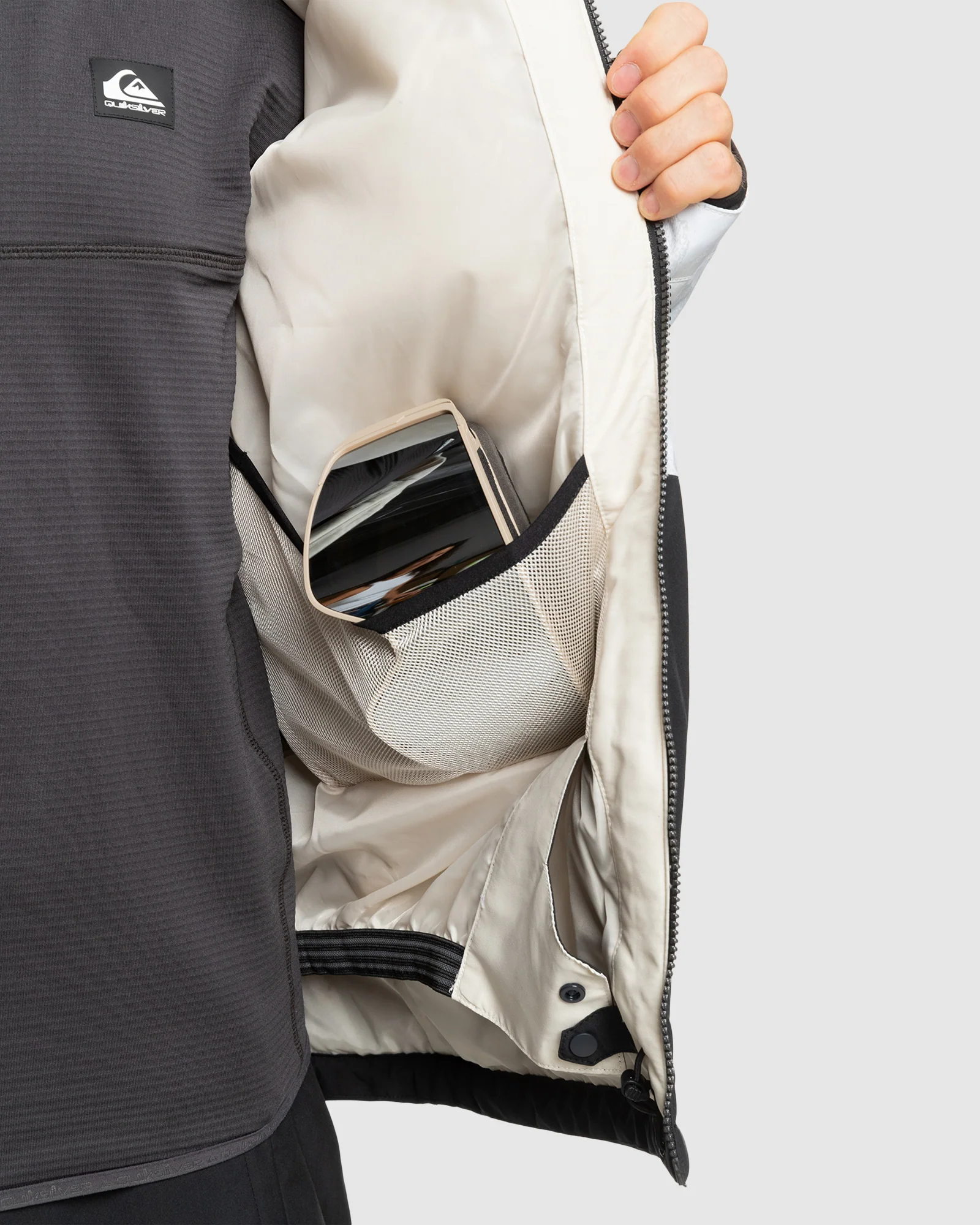 Mens Mission Snow Jacket - Image 4
