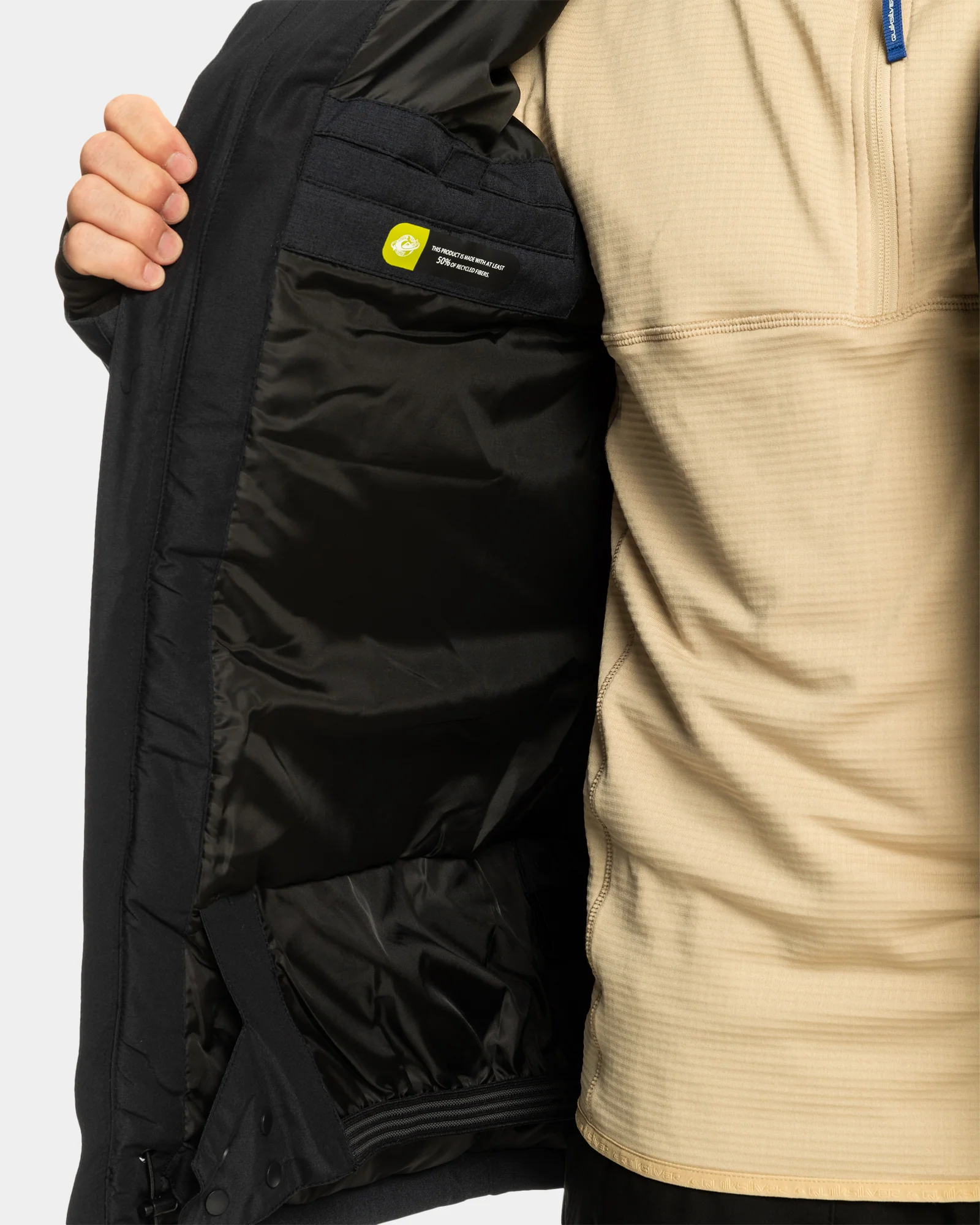 Mens Mission Solid Snow Jacket - Image 7