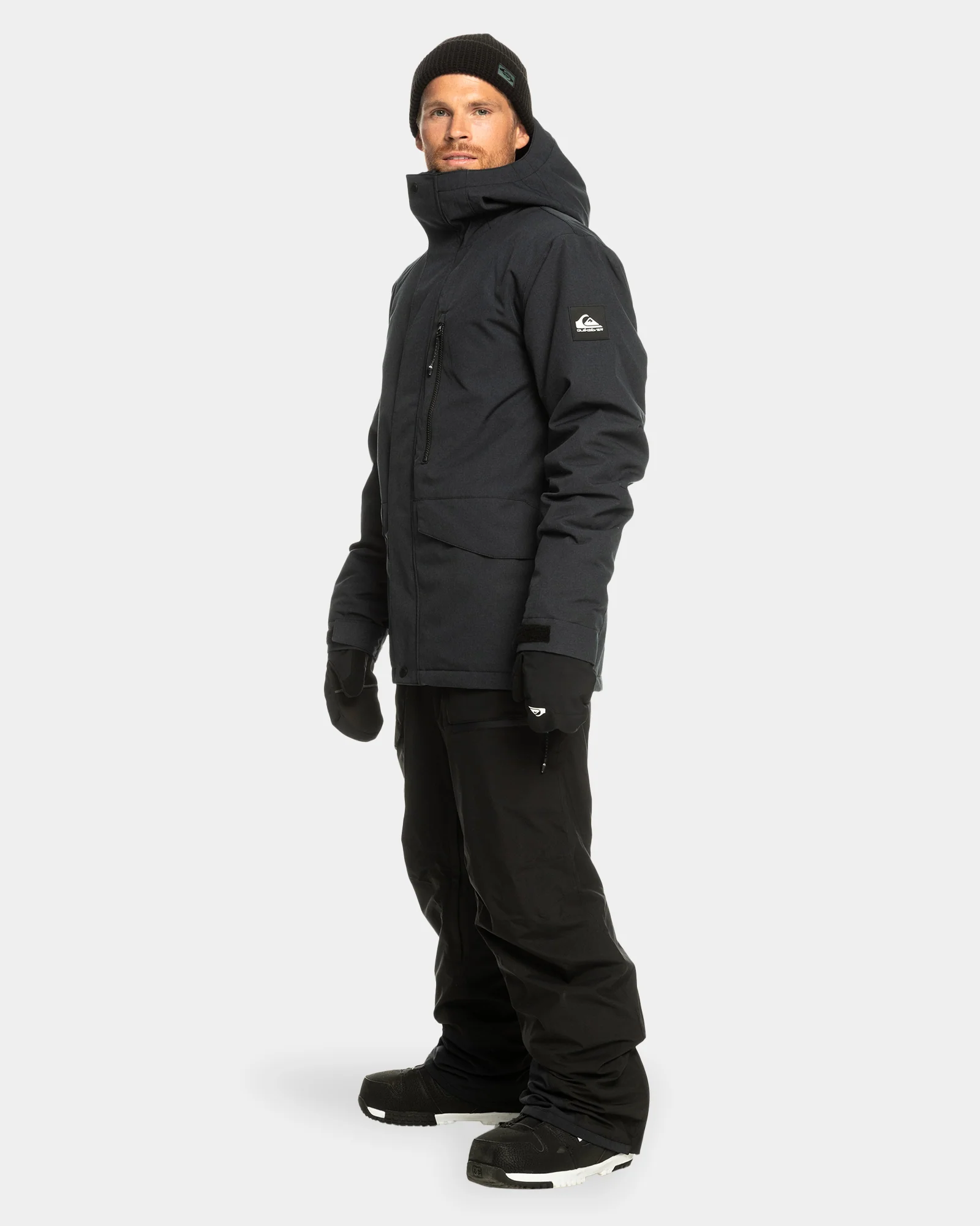 Mens Mission Solid Snow Jacket - Image 9