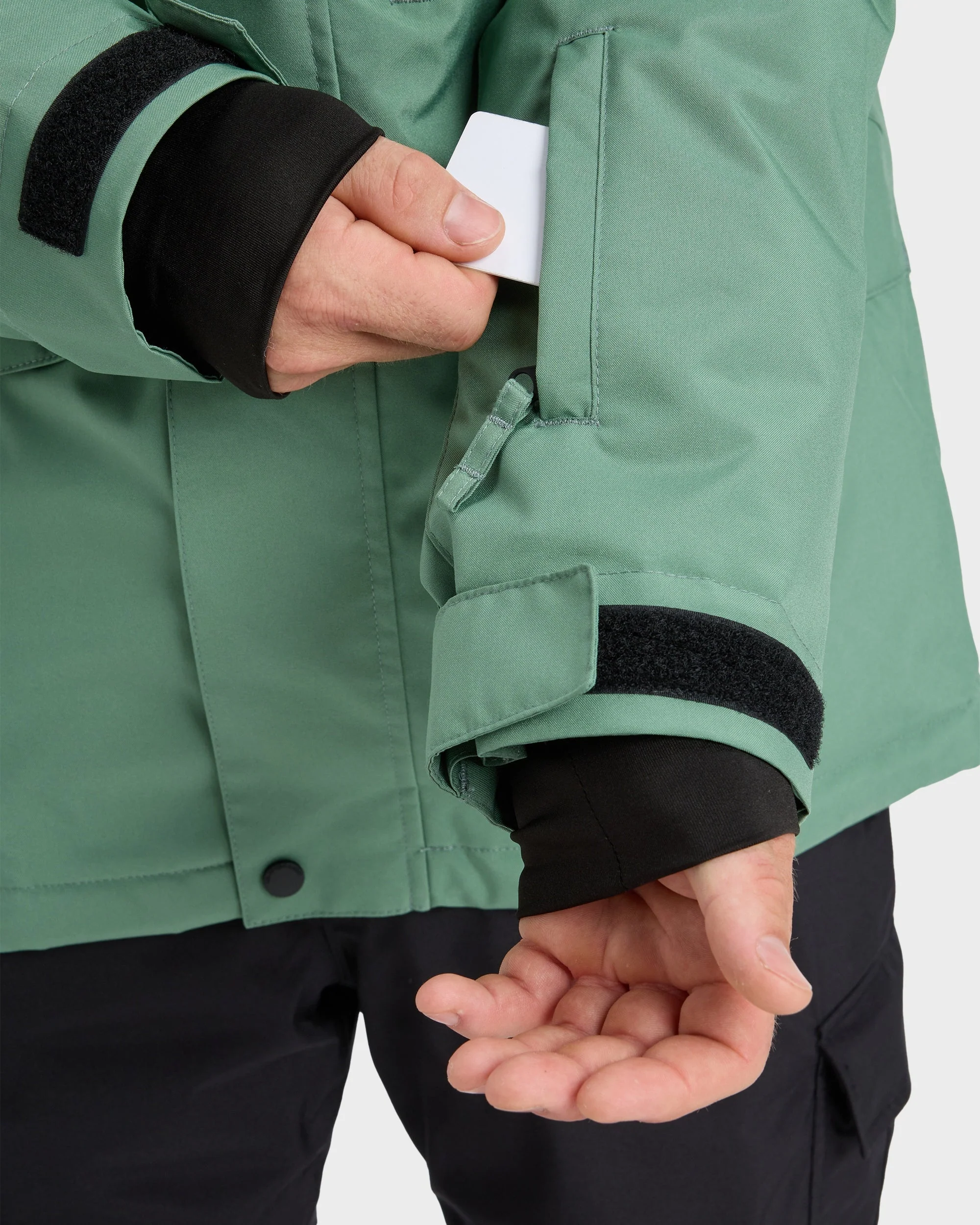 Mens Mission Solid Snow Jacket - Image 11