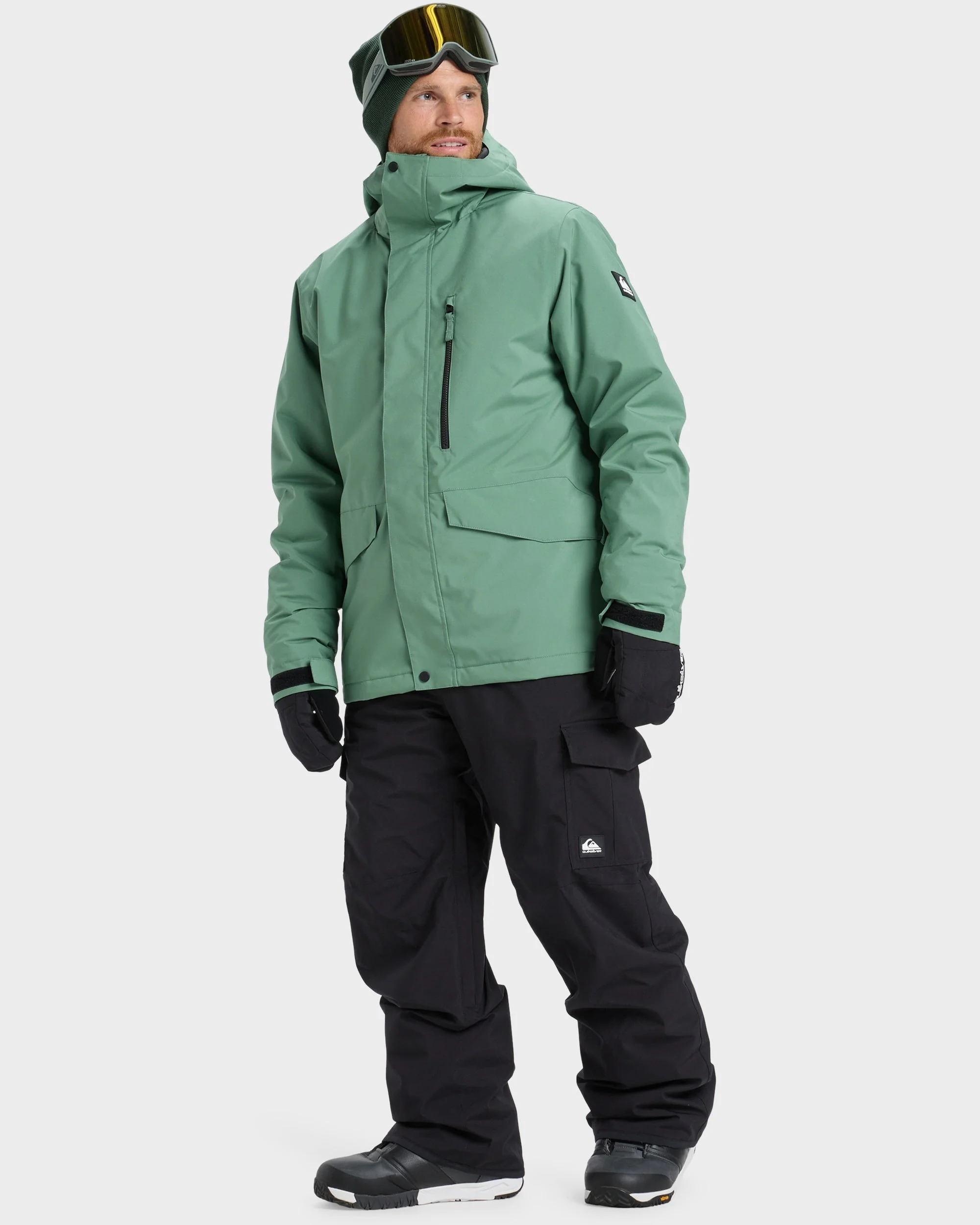 Mens Mission Solid Snow Jacket - Image 12