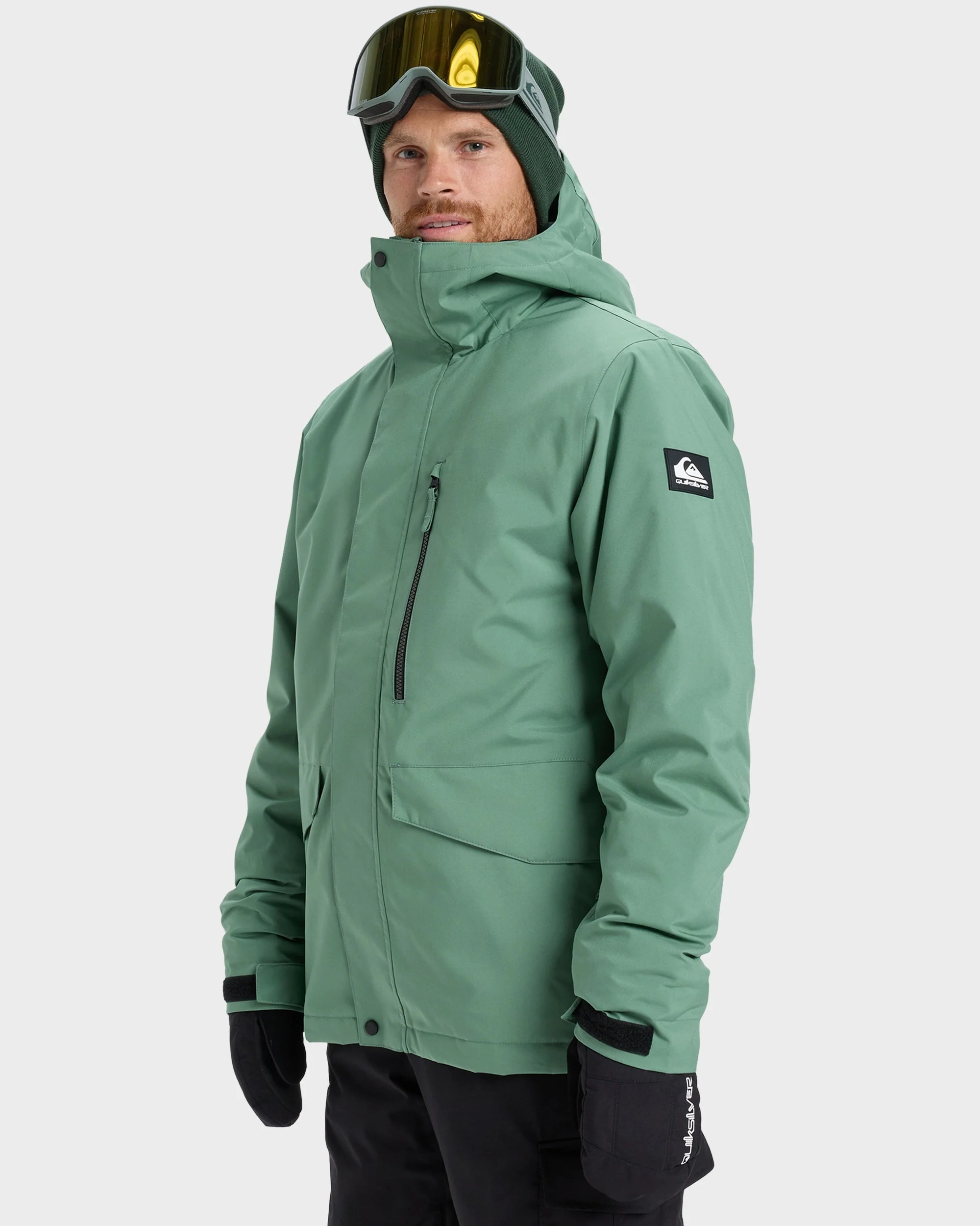 Mens Mission Solid Snow Jacket - Image 3