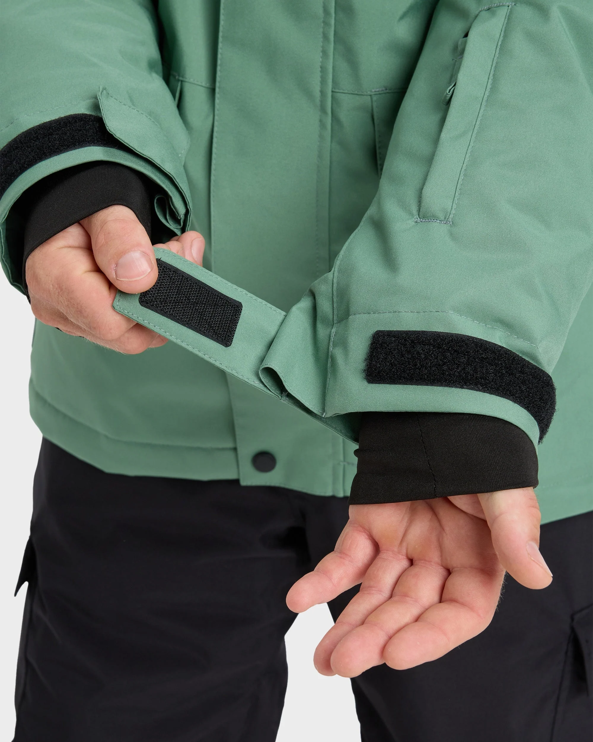 Mens Mission Solid Snow Jacket - Image 6