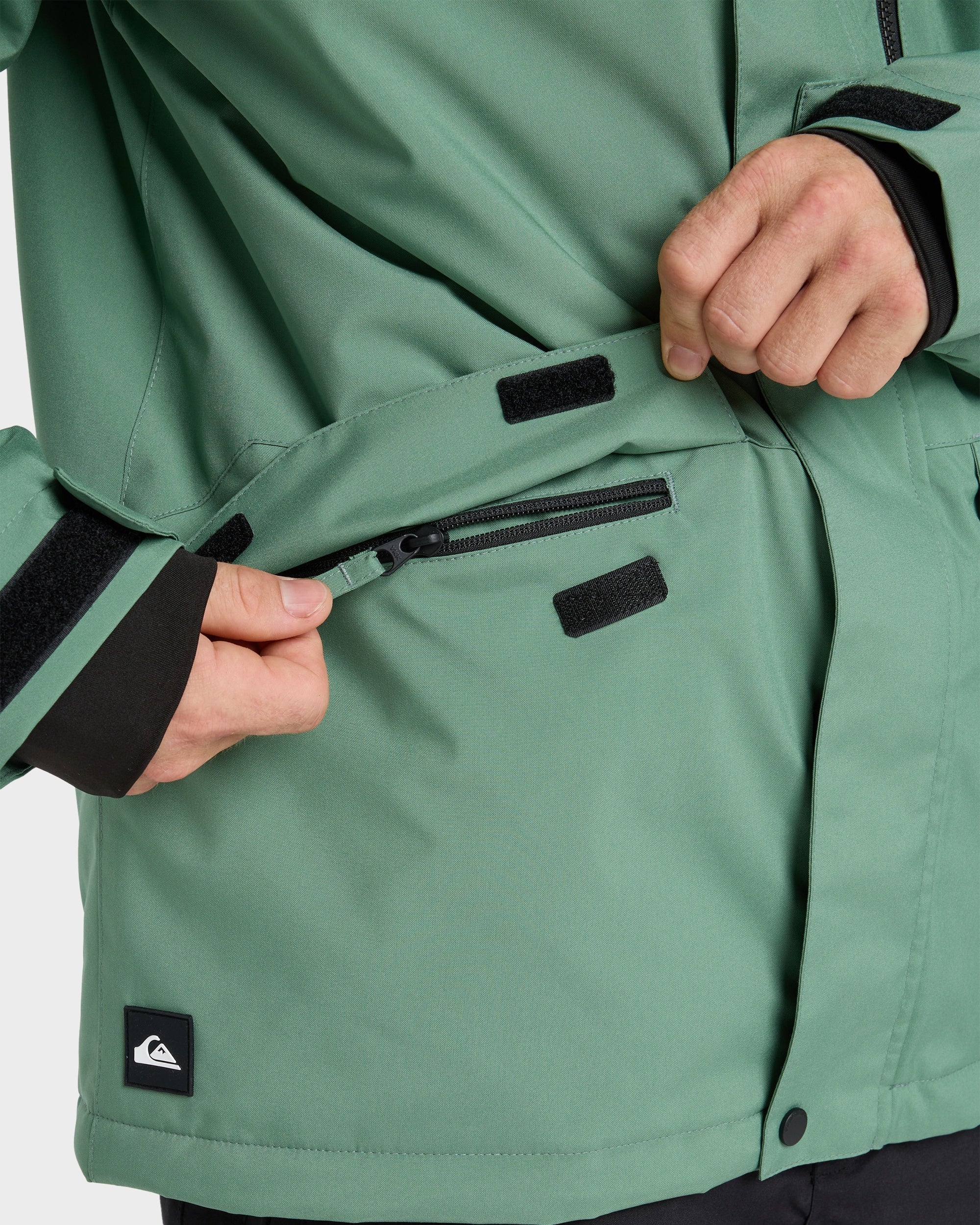 Mens Mission Solid Snow Jacket - Image 8