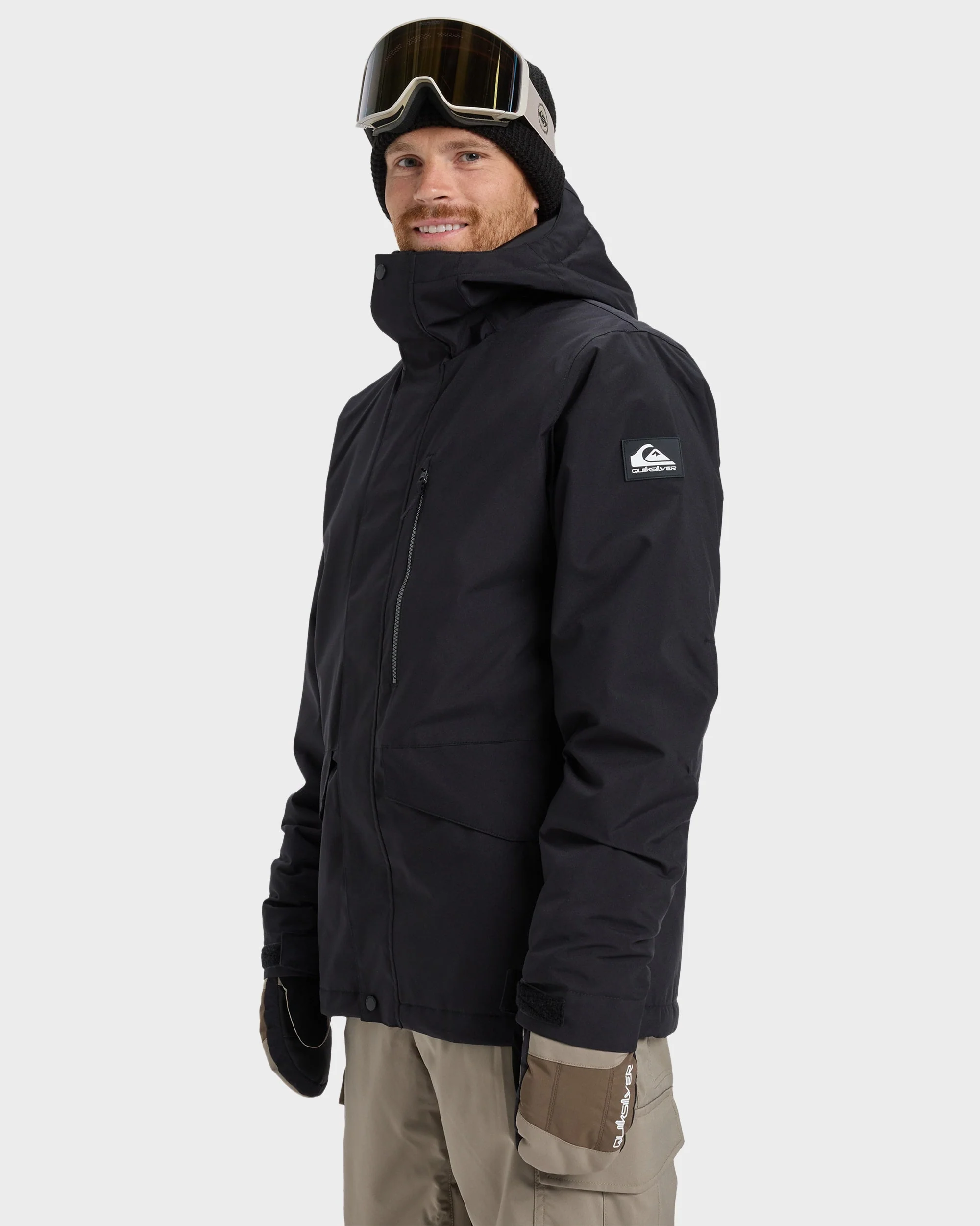 Mens Mission Solid Snow Jacket - Image 3