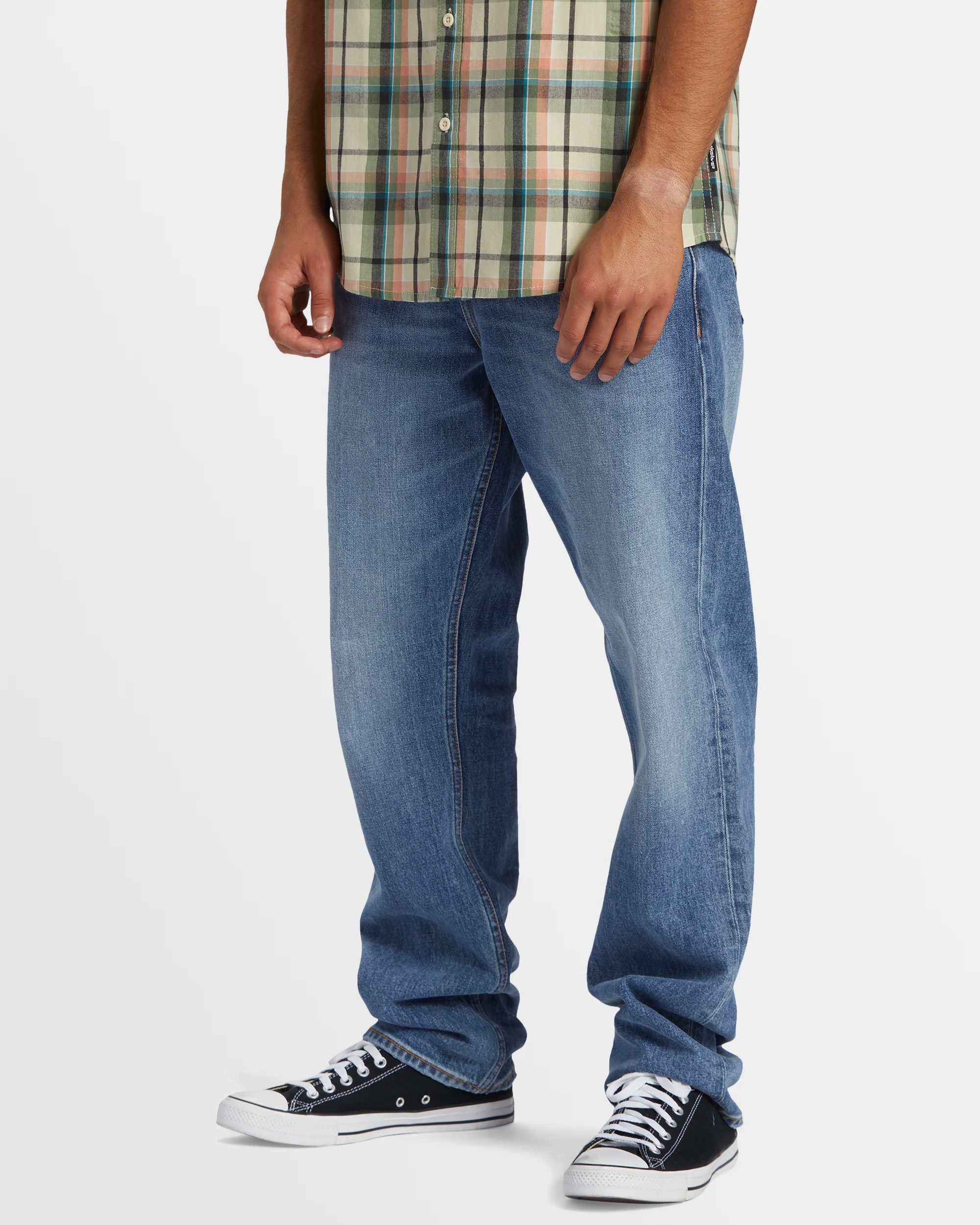 Mens Modern Wave Salt Water Straight Fit Jeans - Image 2