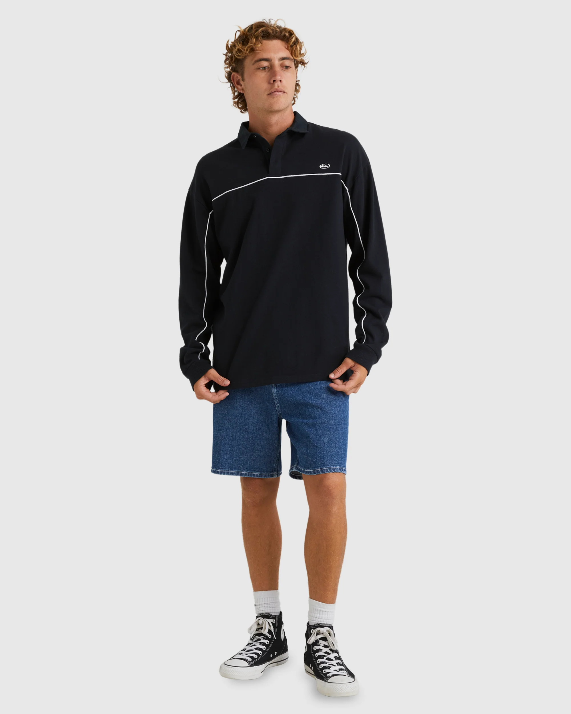 Saturn Modular Rugby Polo Knit - Image 5