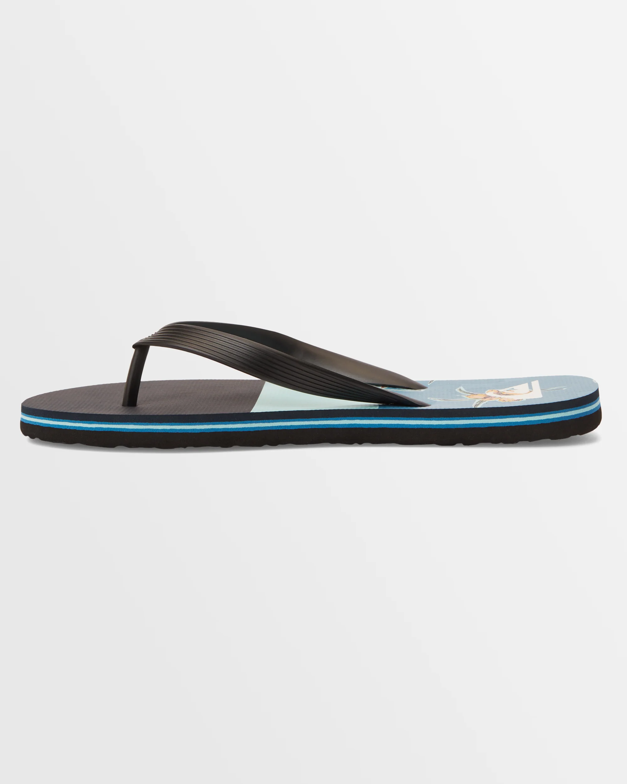 Mens Molokai Art Beach Flip-Flops - Image 3