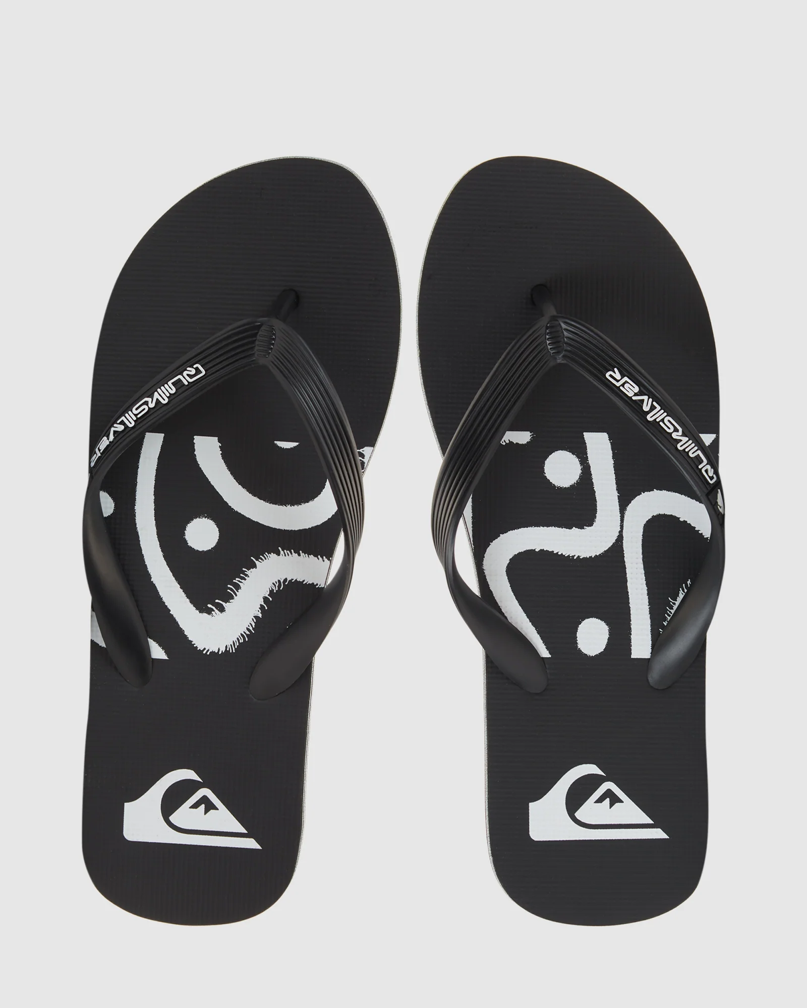 Mens Molokai Art Beach Flip-Flops - Image 4