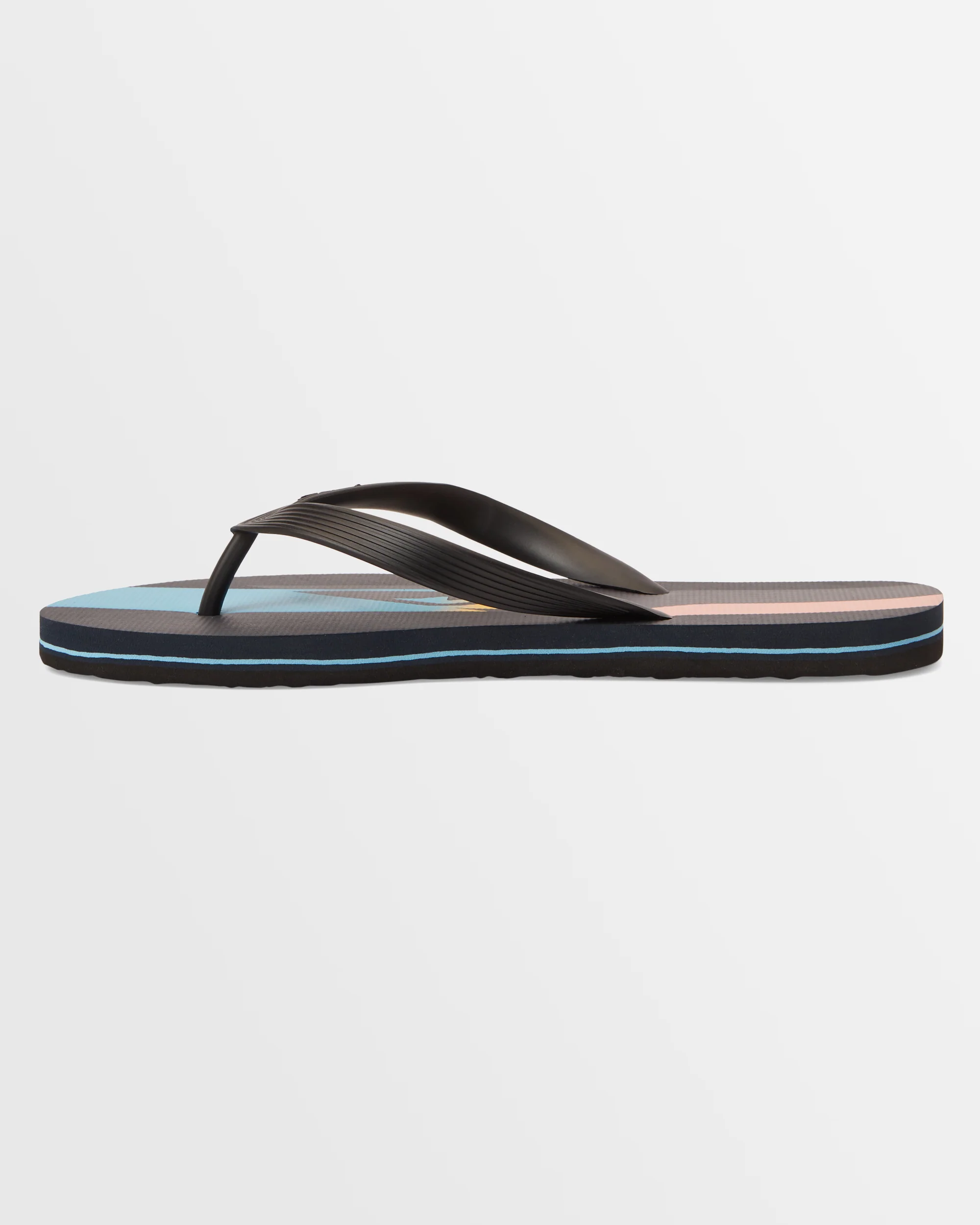 Mens Molokai Art Beach Flip-Flops - Image 3